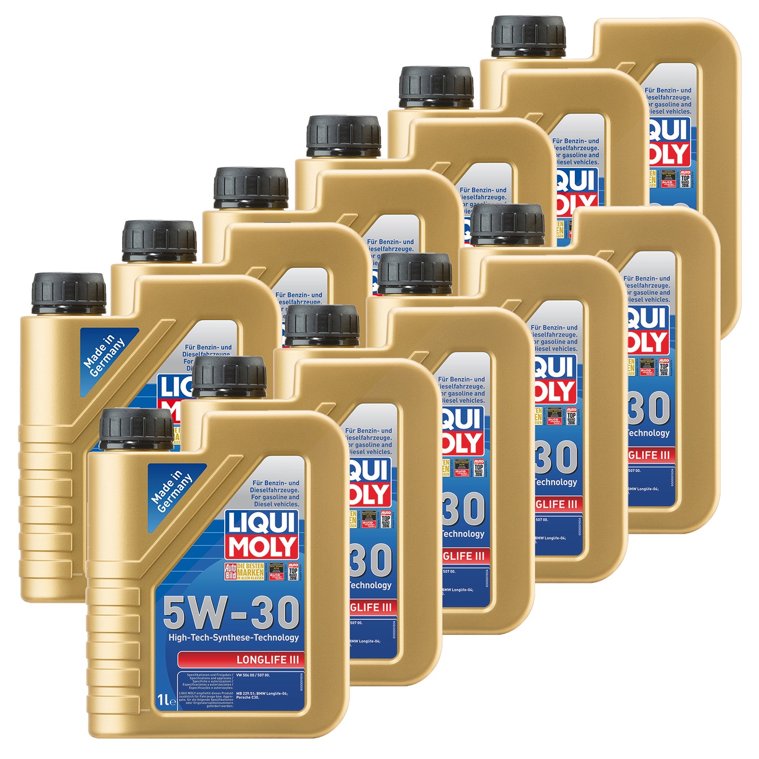 Liqui Moly 11x 1 L Longlife III 5W-30 [Hersteller-Nr. 20646]