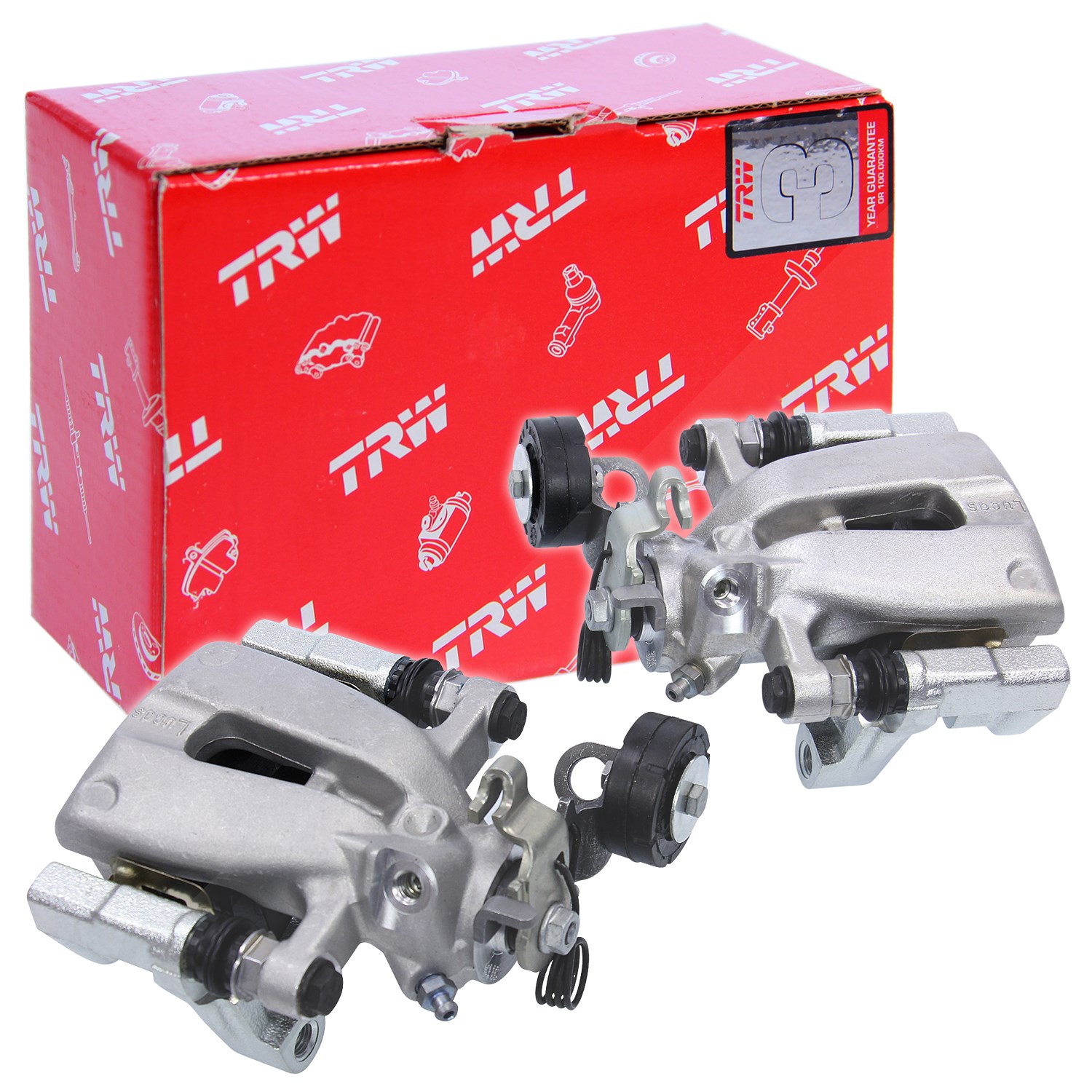 Trw Bremssattel Umrüstsatz Bosch auf Lucas [Hersteller-Nr. CKQ101] für Vauxhall, Opel, Chevrolet
