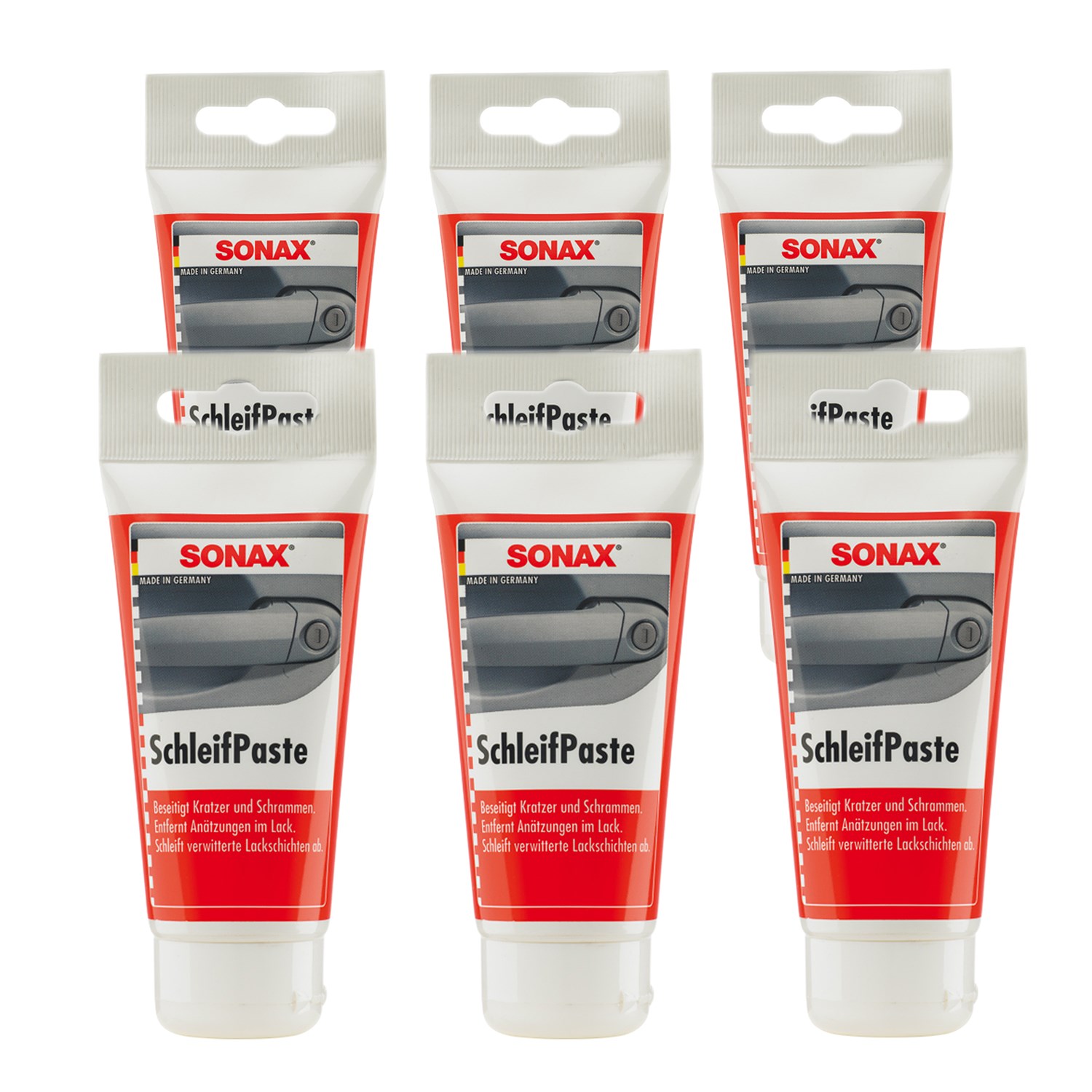 Sonax 6x 75ml SchleifPaste [Hersteller-Nr. 03201000]