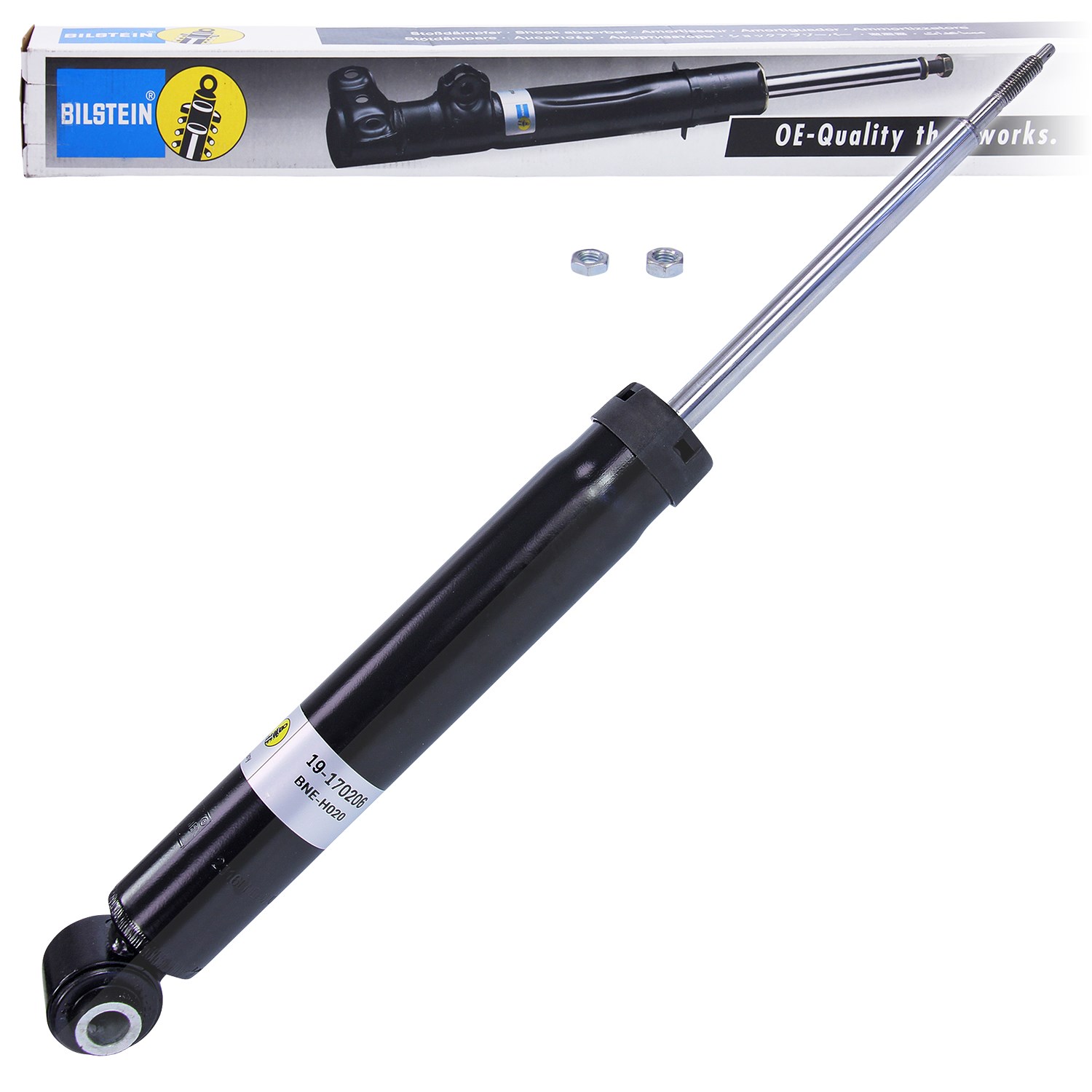 Bilstein 1x Stoßdämpfer Hinterachse, Gasdruck [Hersteller-Nr. 19-170206] für Volvo, Ford