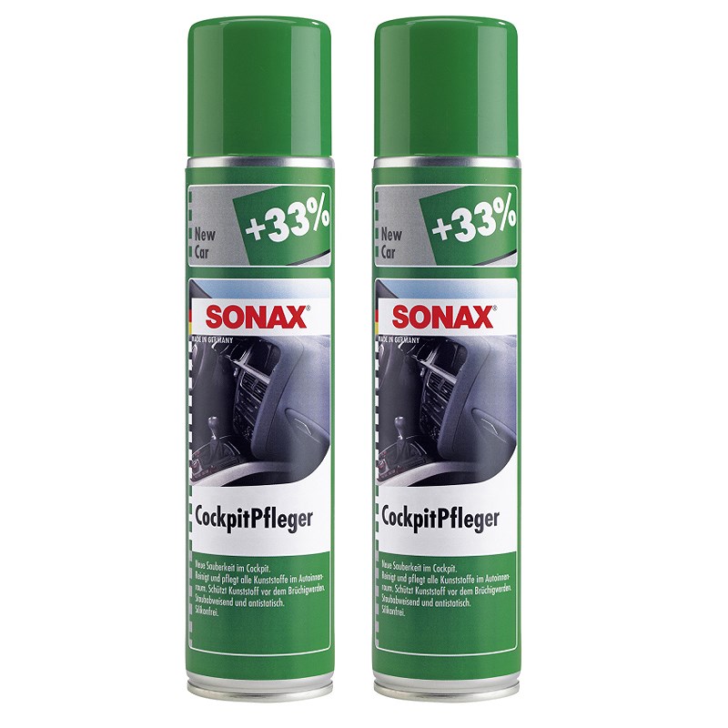 Sonax 2x 400ml CockpitPfleger New Car [Hersteller-Nr. 03563000]