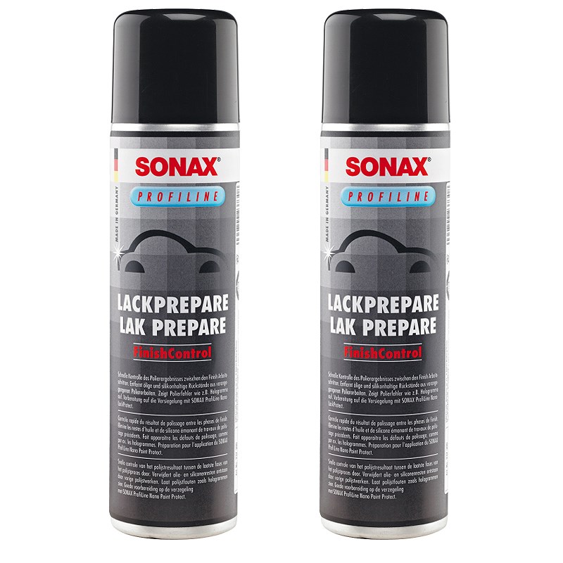 Sonax 2x 400ml PROFILINE LackPrepare (FinishControl) [Hersteller-Nr. 02373000]