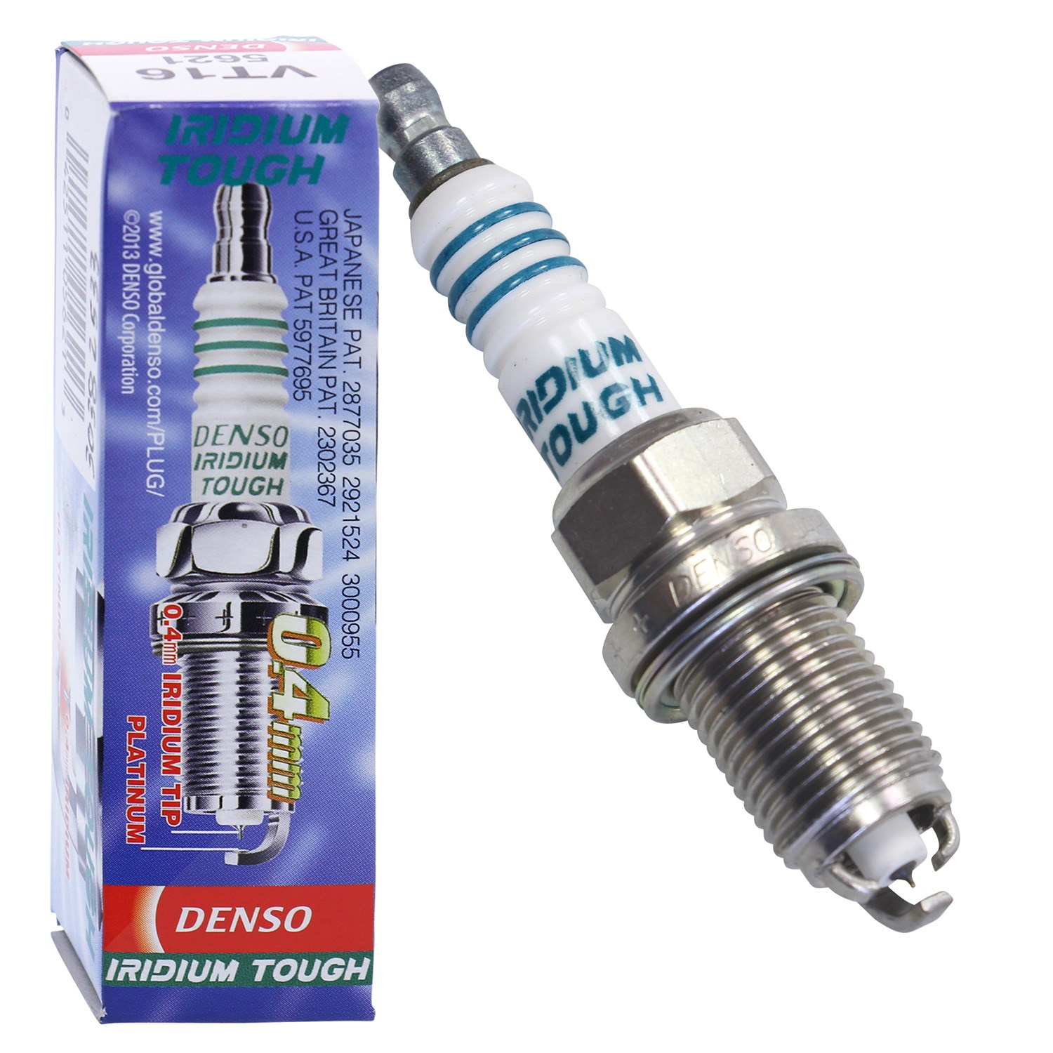 Denso Zündkerze IRIDIUM TOUGH VKB16 [Hersteller-Nr. VKB16] für Mitsubishi