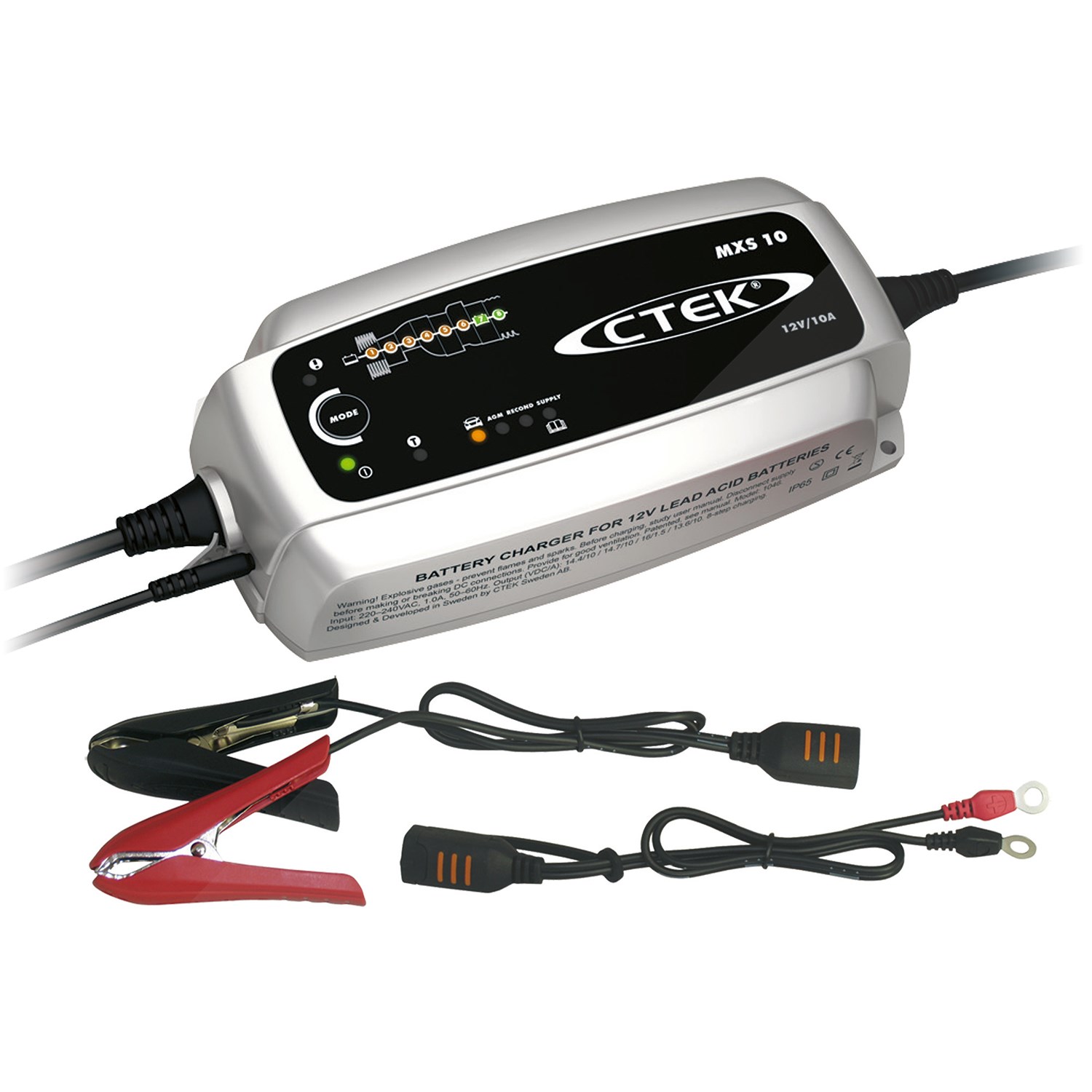 Ctek MXS 10 Batterieladegerät 12V 10A [Hersteller-Nr. 56-708]