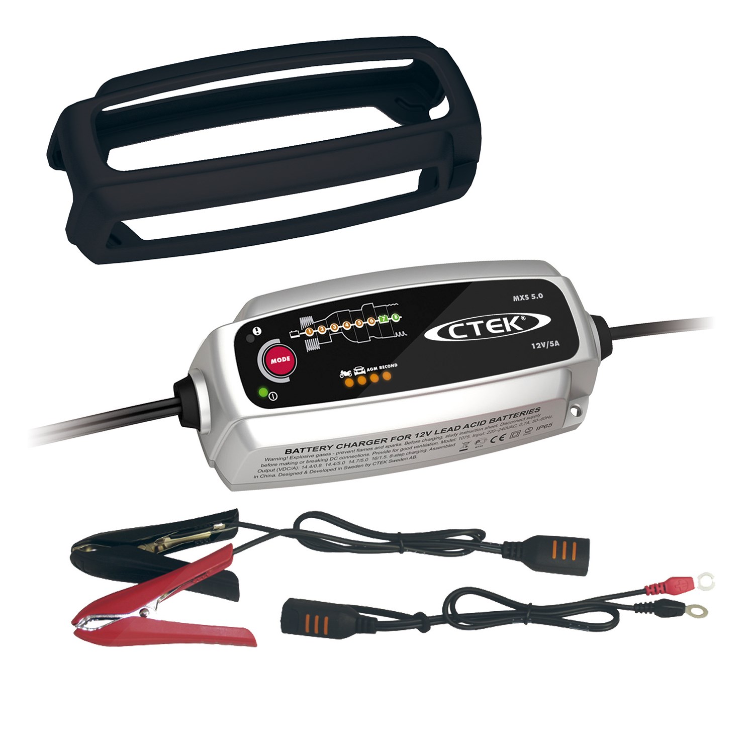 Ctek Batterieladegerät MXS 5.0 + Bumper [Hersteller-Nr. 10850325]
