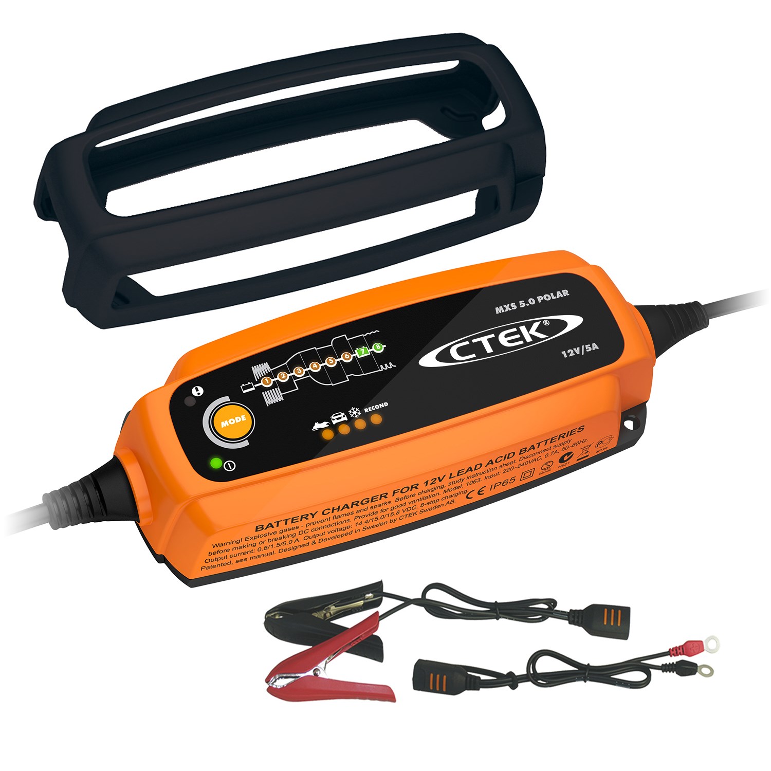 Ctek Batterieladegerät MXS 5.0 Polar + Bumper [Hersteller-Nr. 10850326]