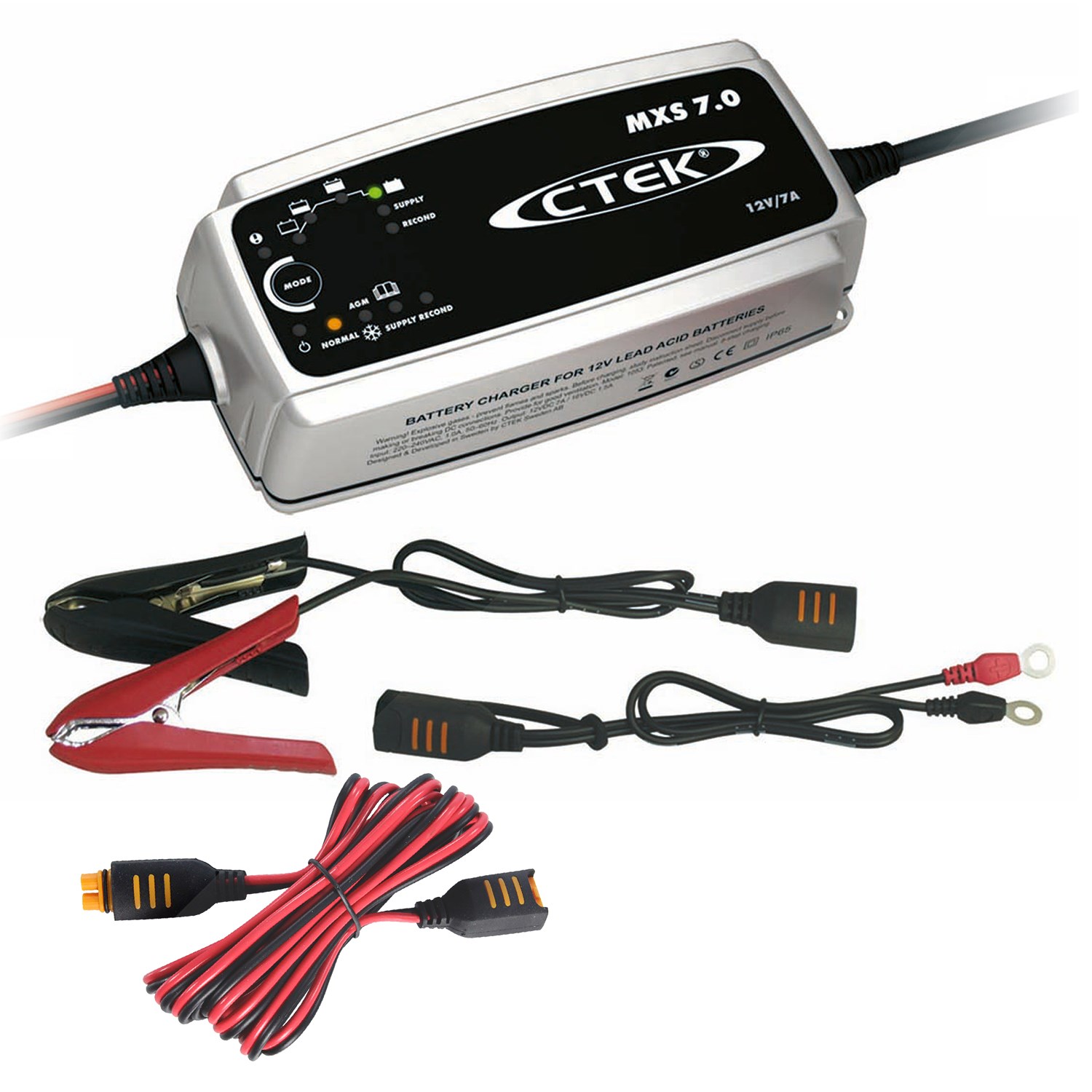 Ctek Batterieladegerät MXS 7.0 Verlängerung 2,5 [Hersteller-Nr. 10850348]