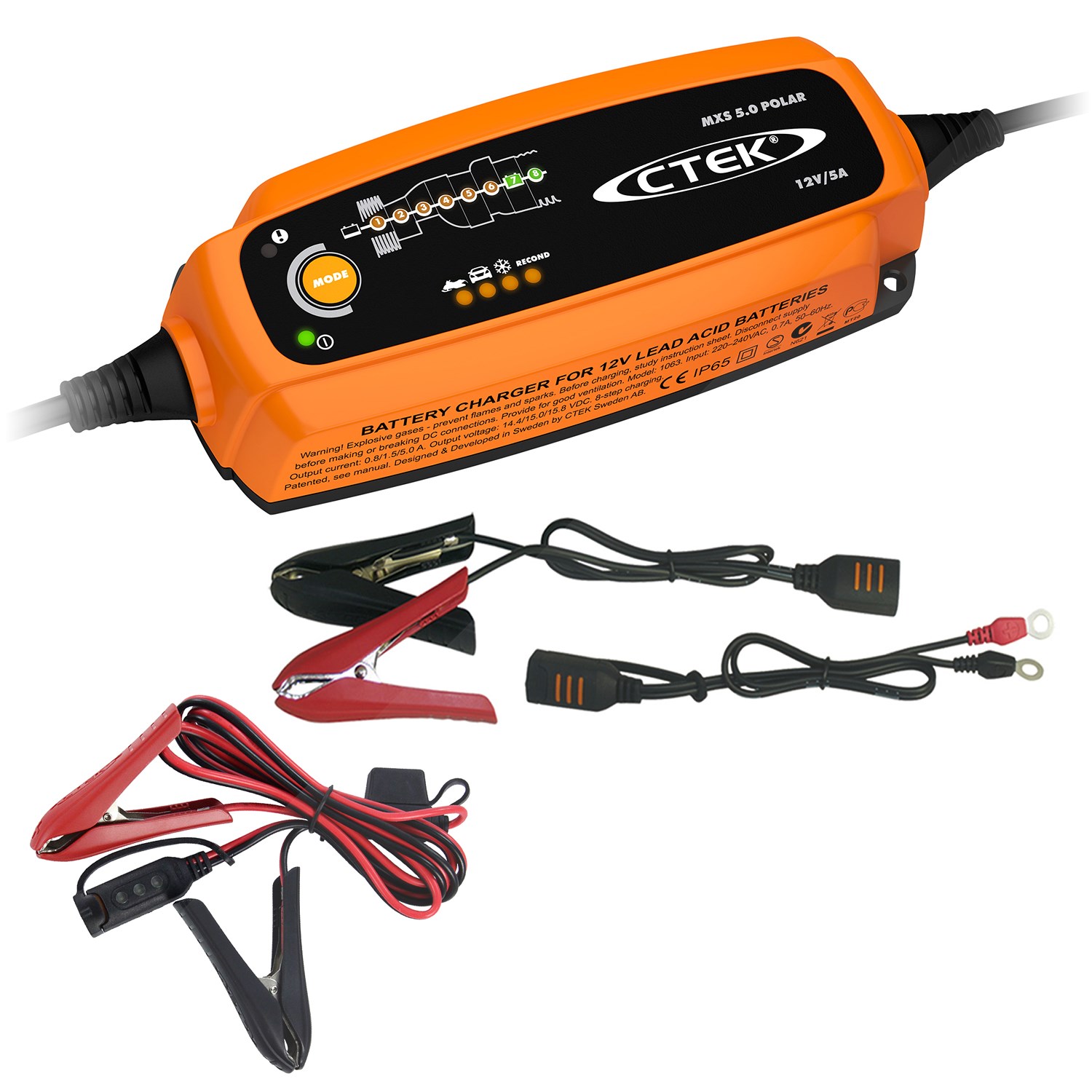 Ctek Batterieladegerät MXS 5.0 Polar +Comfort Indicator [Hersteller-Nr. 10850362]