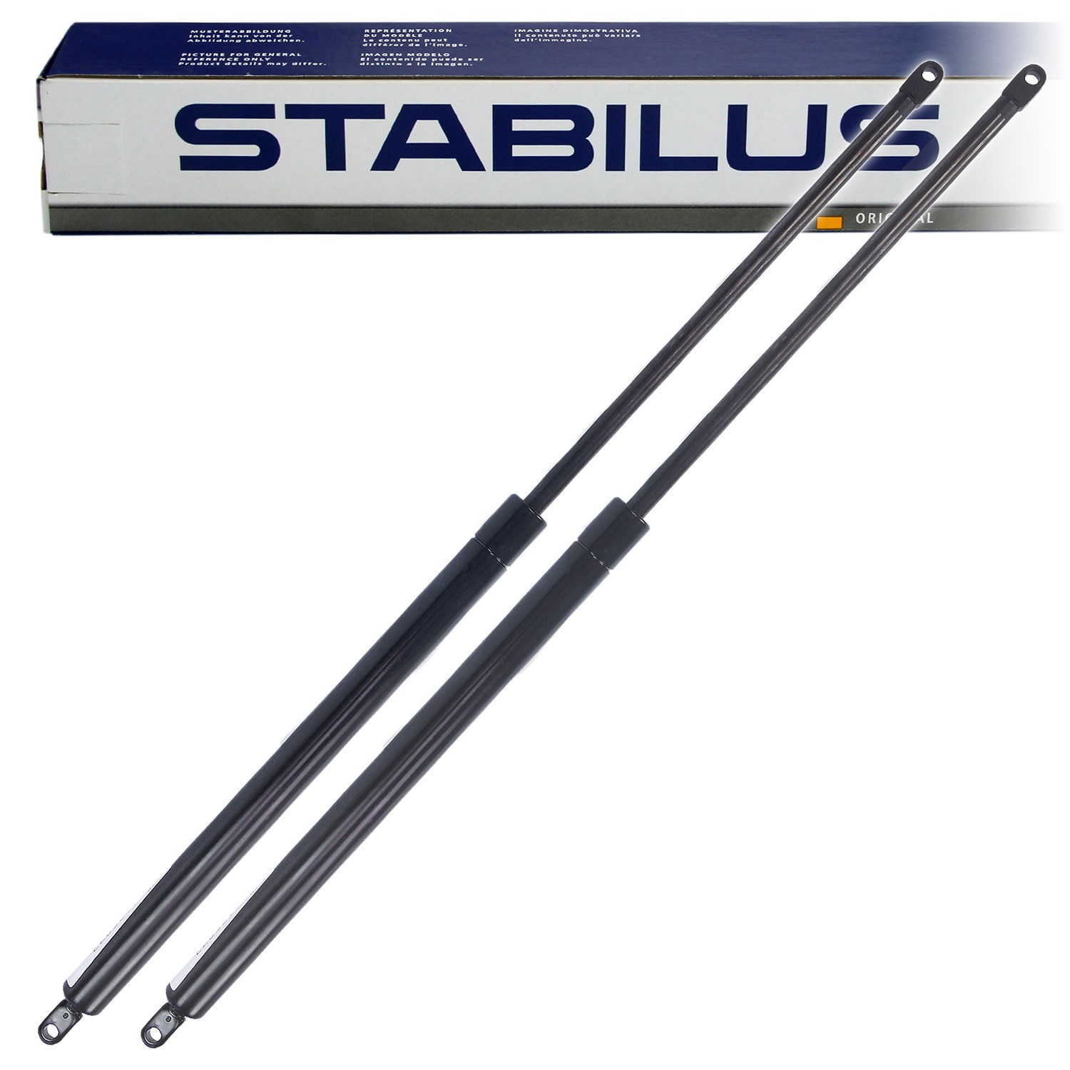 Stabilus 2x Gasfeder, Heckklappe Pferdeanhänger [Hersteller-Nr. 376937]