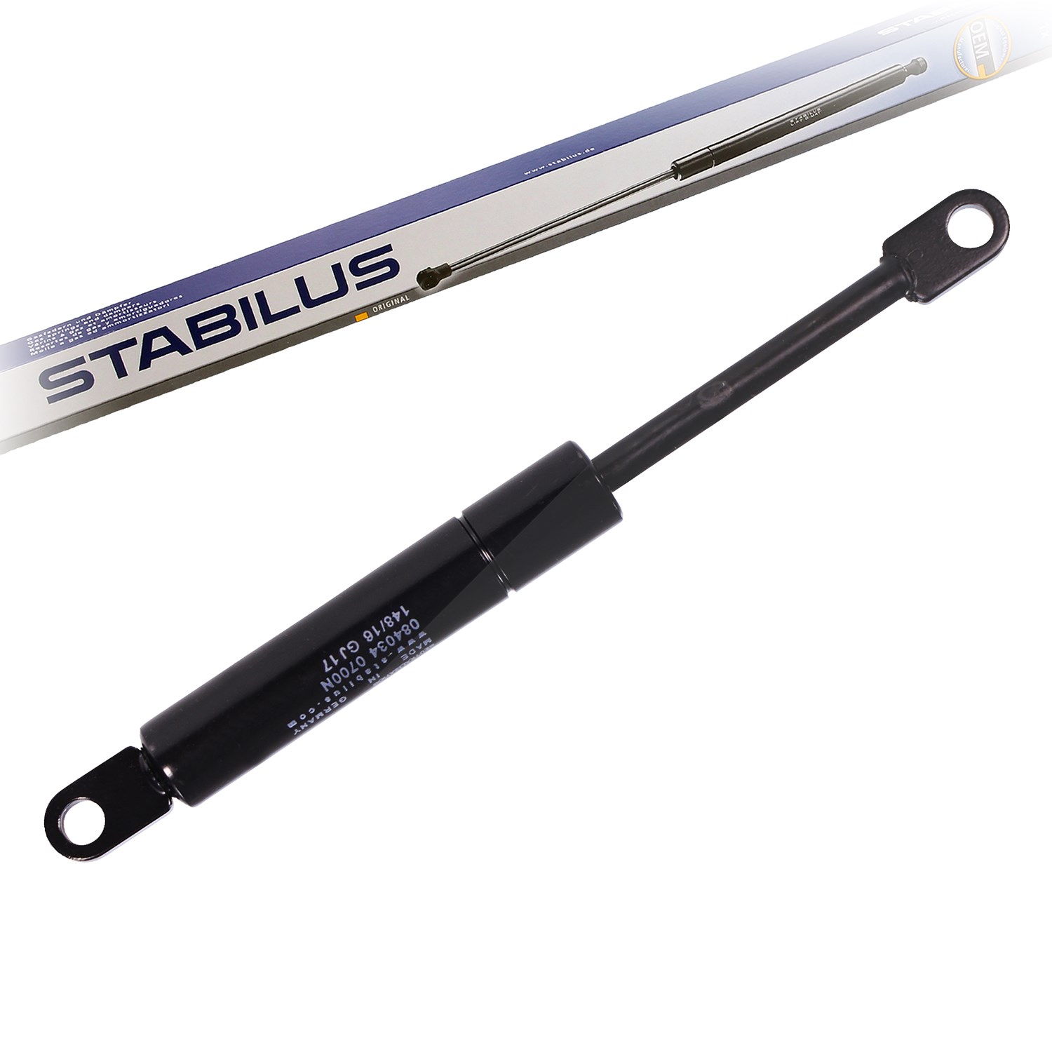 Stabilus 1x Gasfeder, Sitzverstellung [Hersteller-Nr. 084034] für Mercedes-Benz