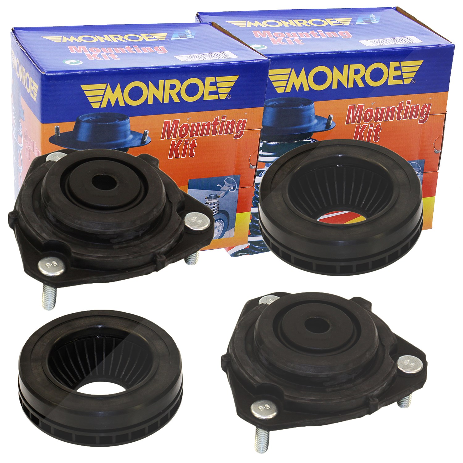 Monroe 2x Federbeinstützlager Vorderachse [Hersteller-Nr. MK183] für Ford, Mazda