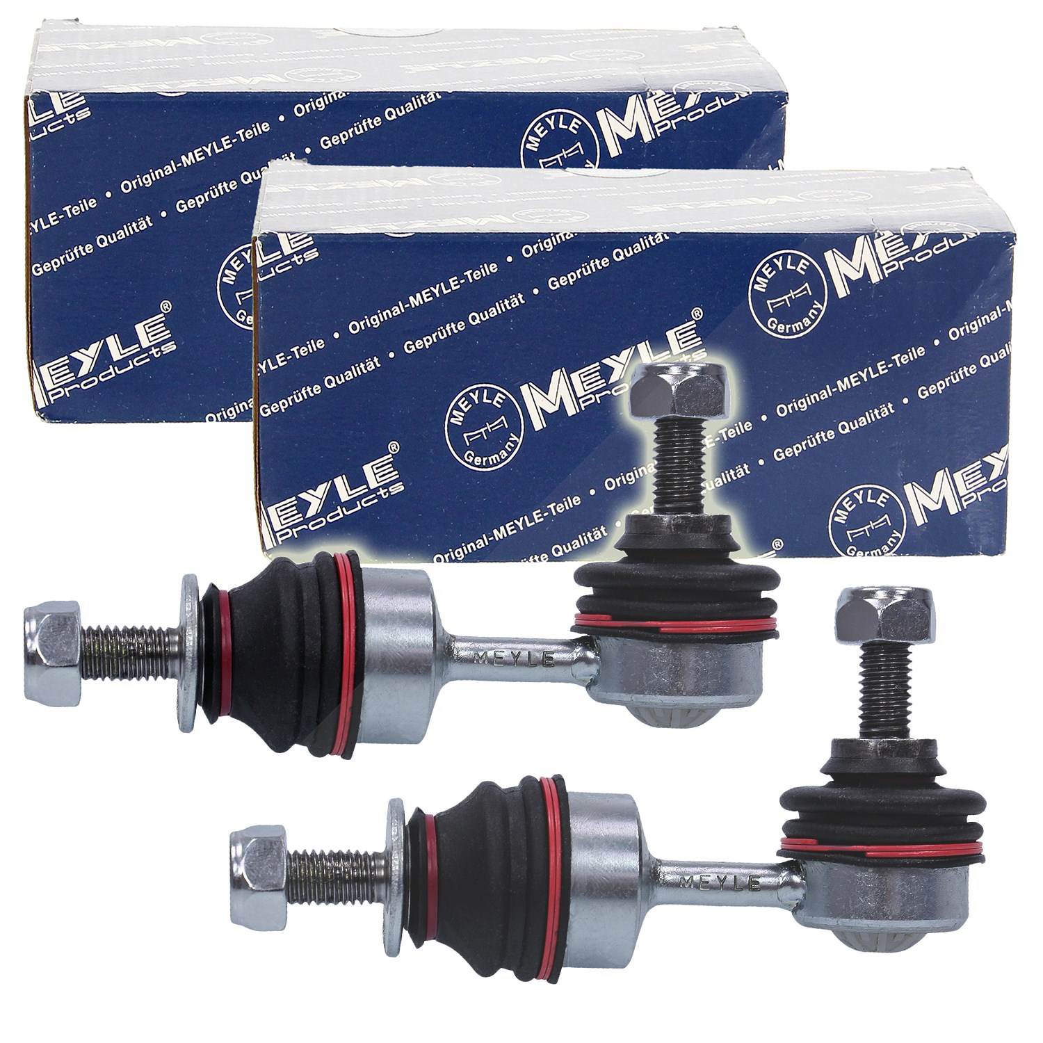 Meyle 2x Koppelstange hinten links rechts passend [Hersteller-Nr. 7160600013] für Ford