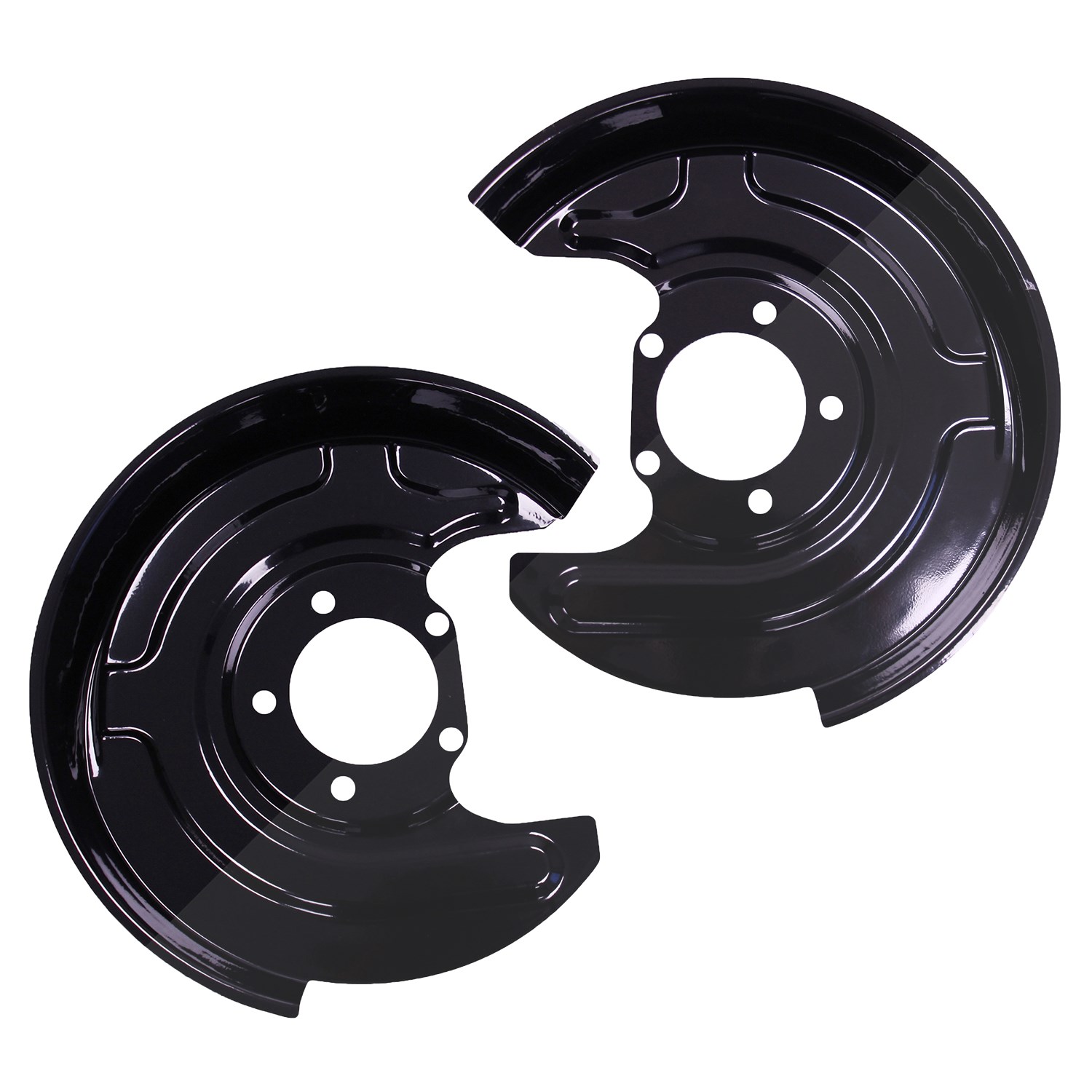 Bestprice 2x Deckblech für Bremsscheibe Hinten [Hersteller-Nr. 31294135] für VW, Skoda, Audi