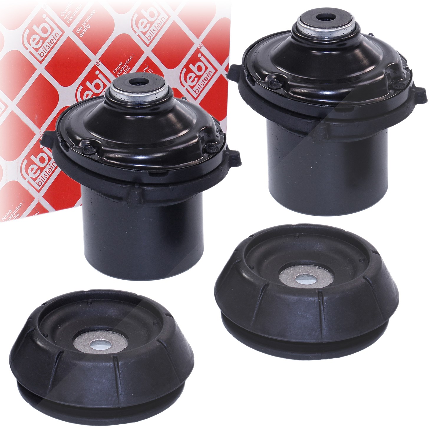 Febi Bilstein 2x Reparatursatz Federbeinstützlager [Hersteller-Nr. 26934] für Opel