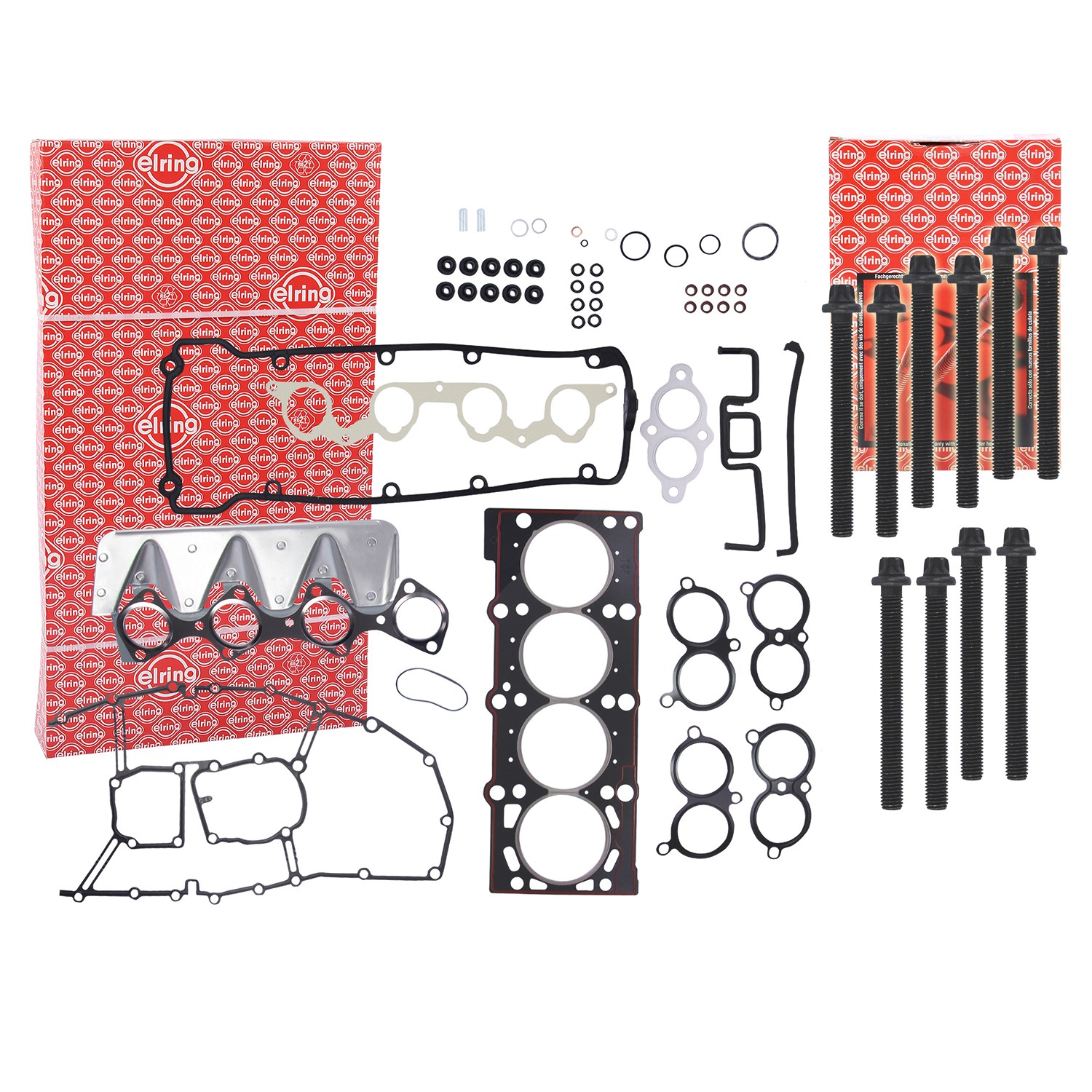 Elring Dichtungssatz Zylinderkopf + Schraubensatz [Hersteller-Nr. 34002331] für BMW