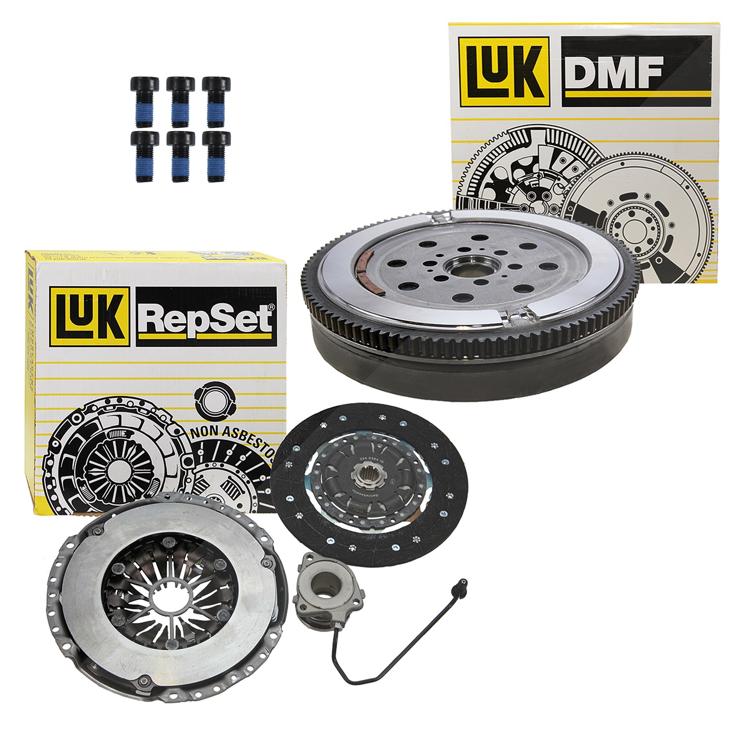 Schaeffler Luk Kupplungssatz inkl. Zwei-Massen-Schwungrad [Hersteller-Nr. 34002341] für Vauxhall, Opel