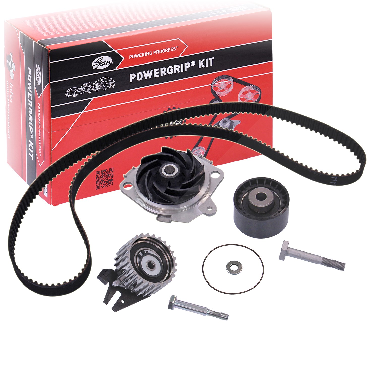 Gates Zahnriemensatz [Hersteller-Nr. KP55500XS] für Fiat, Lancia, Alfa Romeo