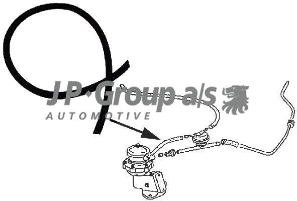 Jp Group Kraftstoffschlauch [Hersteller-Nr. 8116000706]