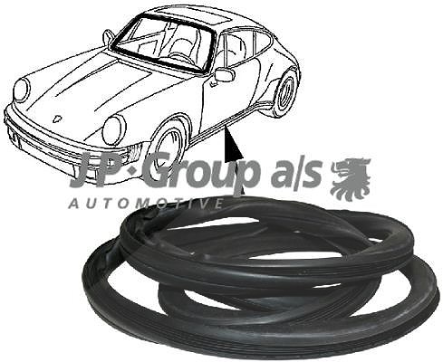 Jp Group Dichtung, Frontscheibe [Hersteller-Nr. 1685900400]
