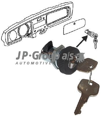 Jp Group Handschuhfachschloß [Hersteller-Nr. 8189801300]