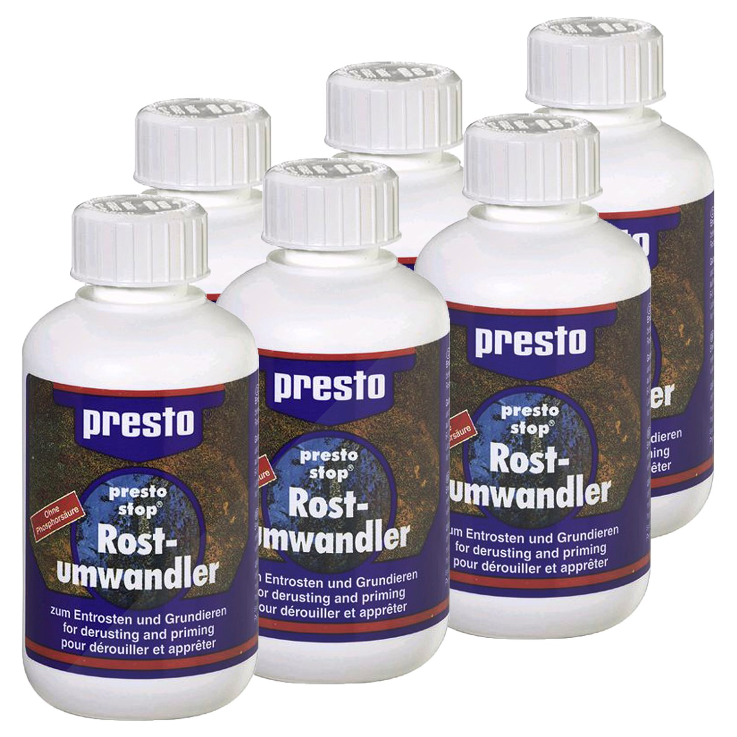 Presto 6x 250ml Stop Rostumwandler [Hersteller-Nr. 603086]
