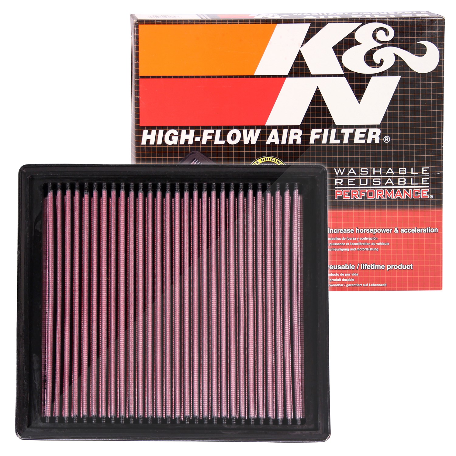 K&n Filters Sportluftfilter [Hersteller-Nr. 33-2990] für BMW