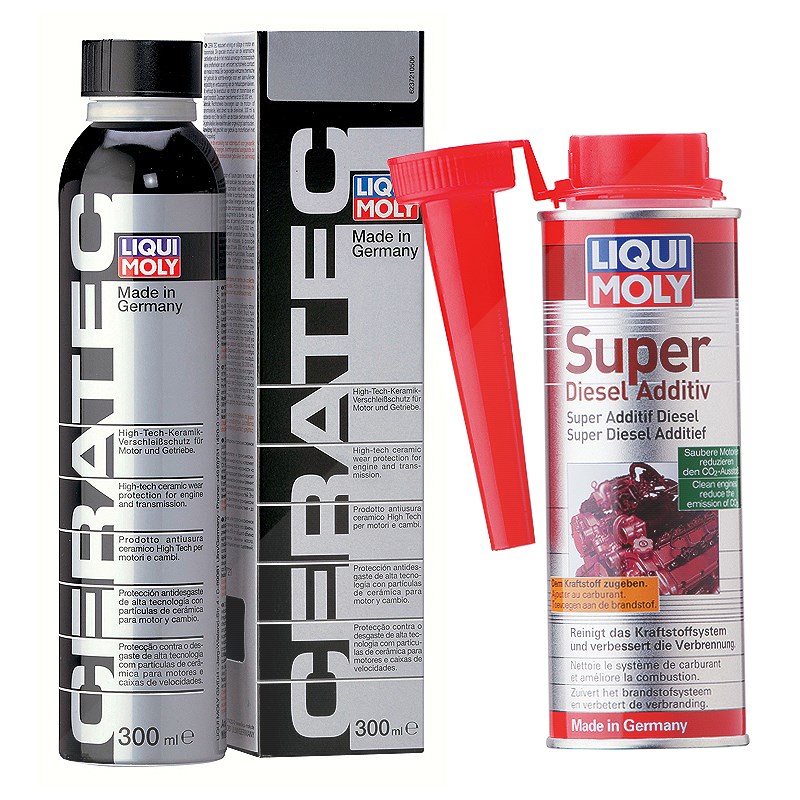 Liqui Moly 300 ml Cera Tec + 250 ml Super Diesel Additiv [Hersteller-Nr. 10812324]