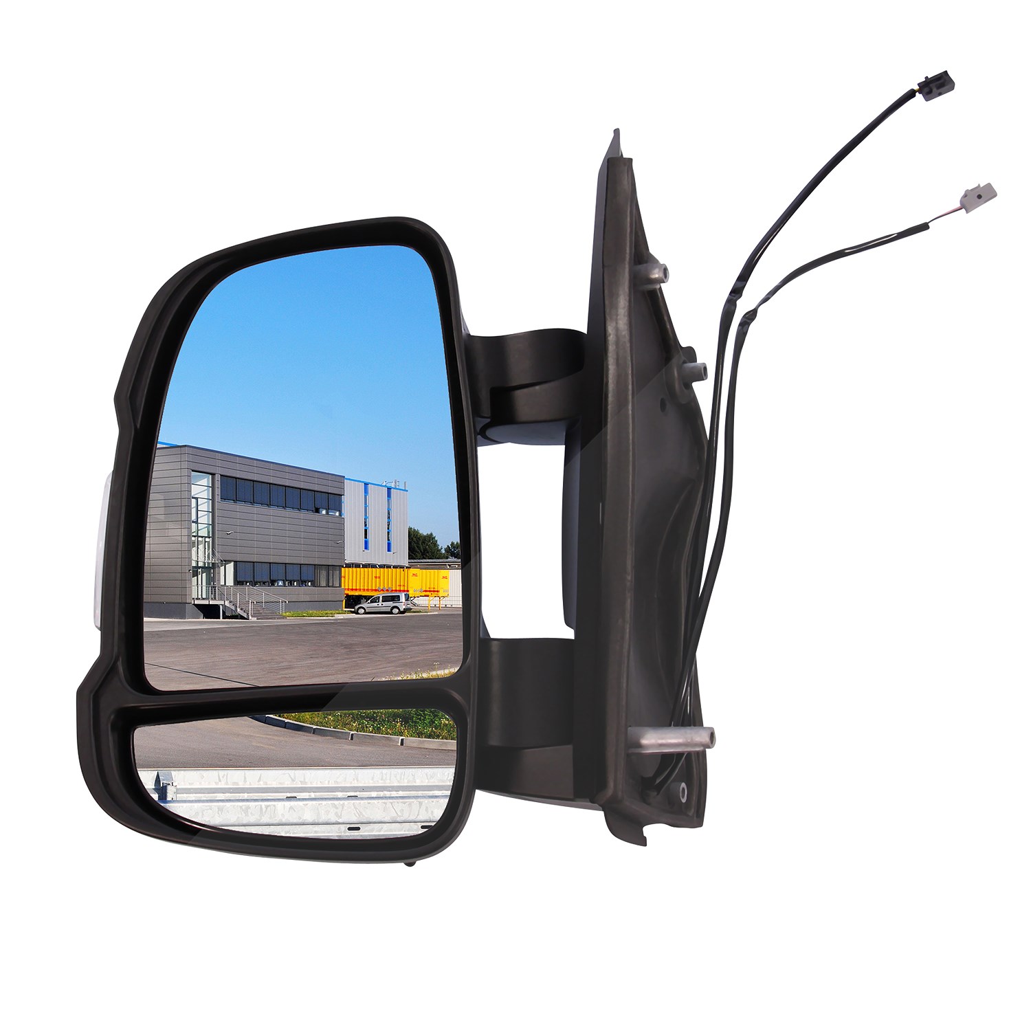 Bestprice Außenspiegel links, manuell, mit Temperatursensor [Hersteller-Nr. 31469083] für Fiat, Peugeot, Citroën