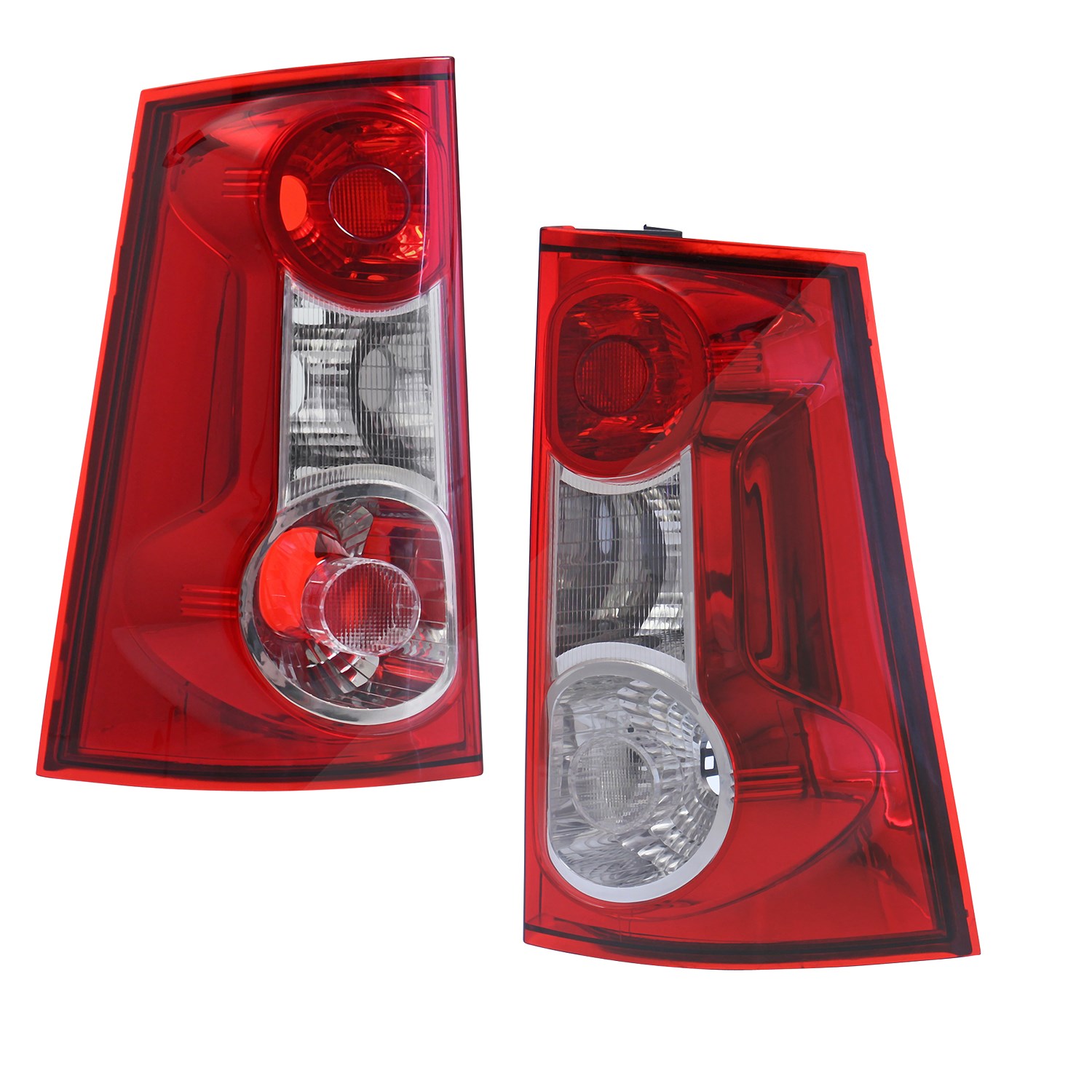 Bestprice 2x Heckleuchte, Blinker glasklar, ohne Lampenträge [Hersteller-Nr. 10427762] für Dacia