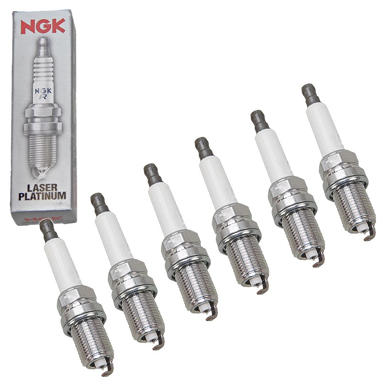Ngk 6x Zündkerze [Hersteller-Nr. 5757] für Audi