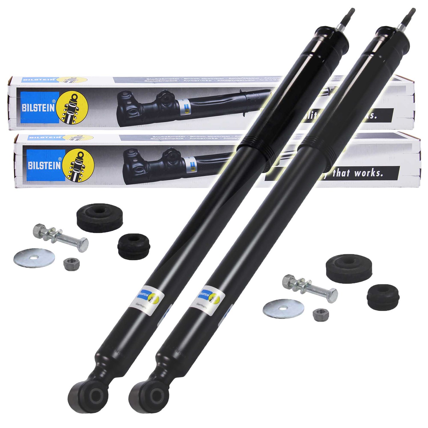 Bilstein 2x Stoßdämpfer Gasdruck Hinterachse [Hersteller-Nr. 24-114714] für Mercedes-Benz