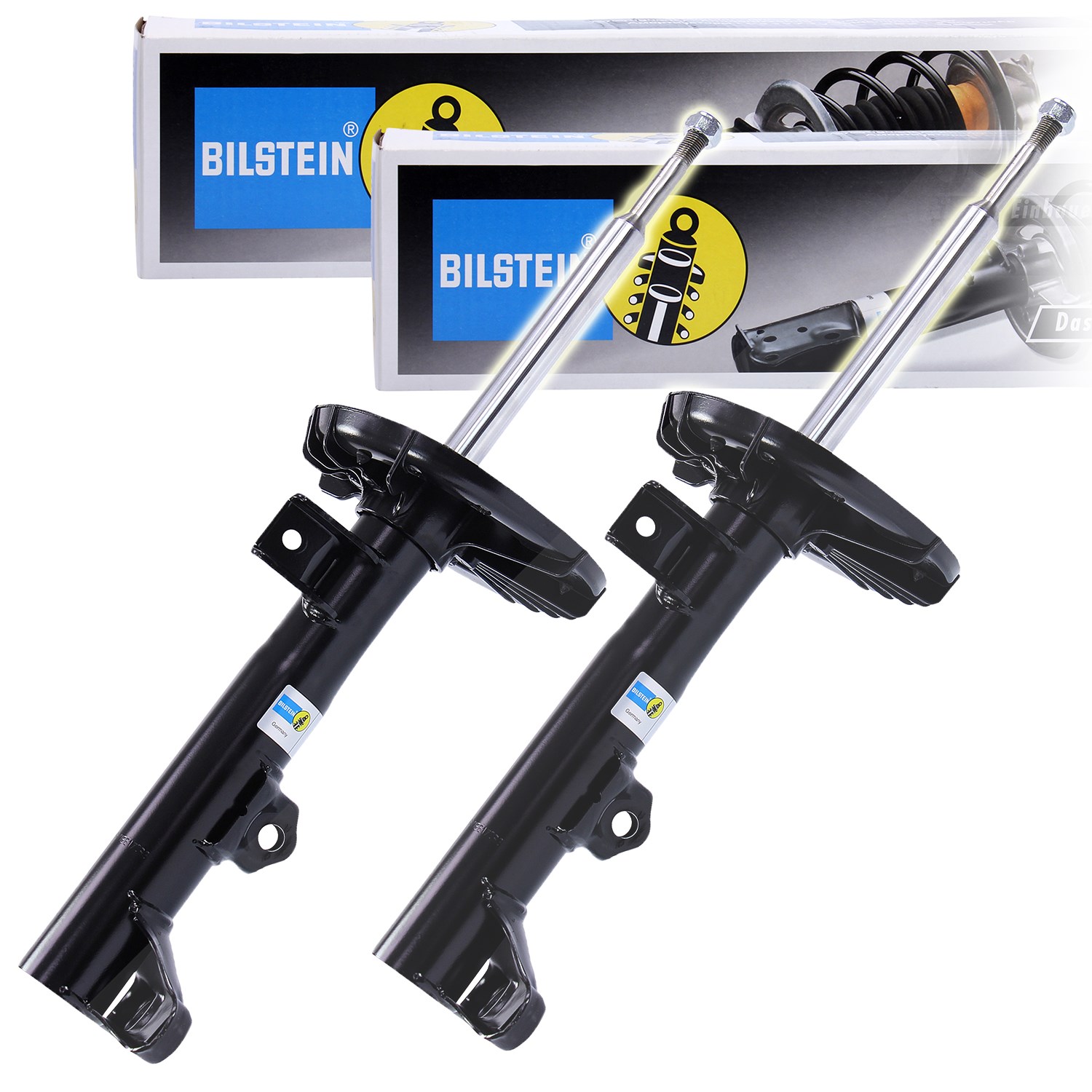 Bilstein 2x Stoßdämpfer Vorderachse, Gasdruck [Hersteller-Nr. 22-141705] für Mercedes-Benz