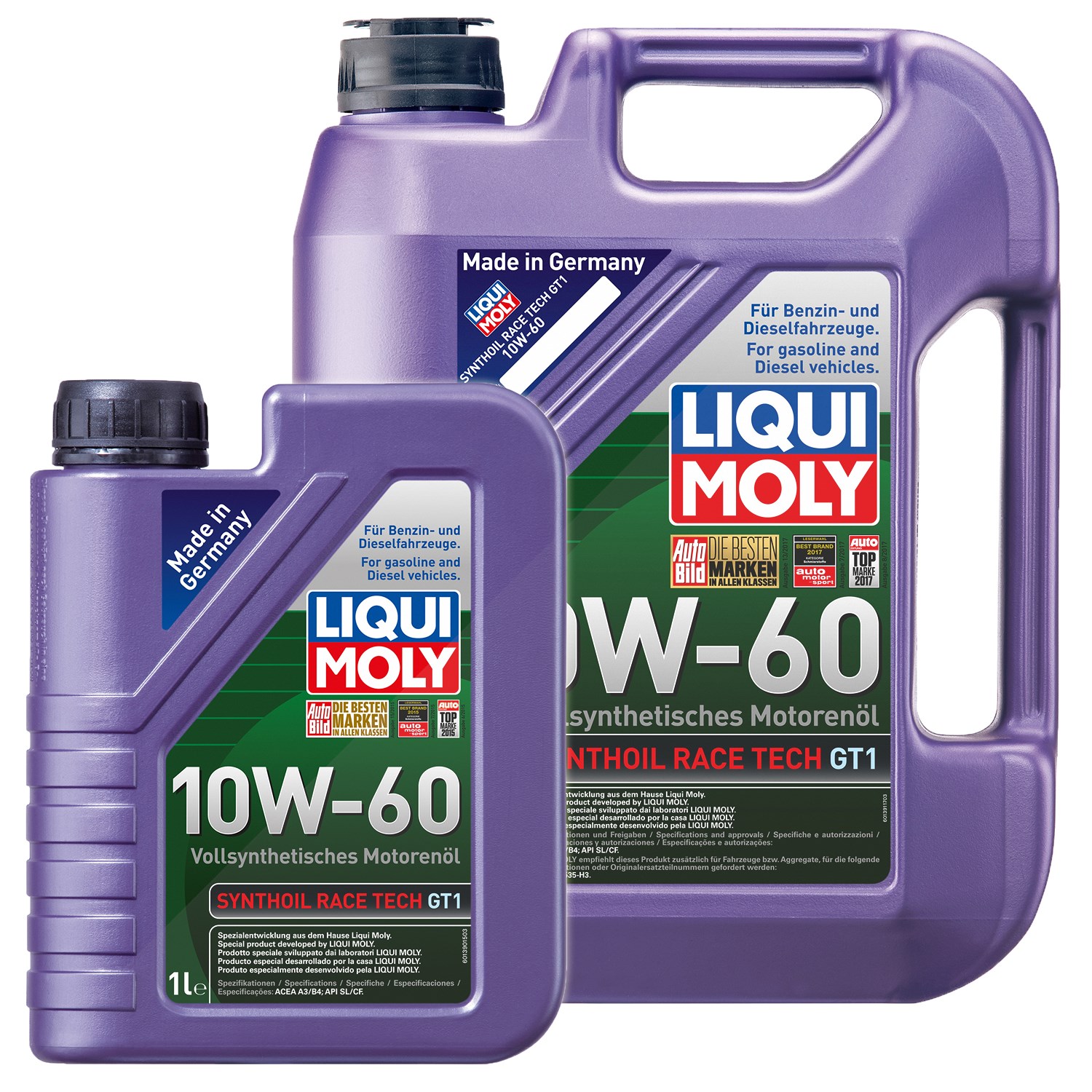 Liqui Moly 6 L Synthoil Race Tech GT1 10W-60 [Hersteller-Nr. 10804531]