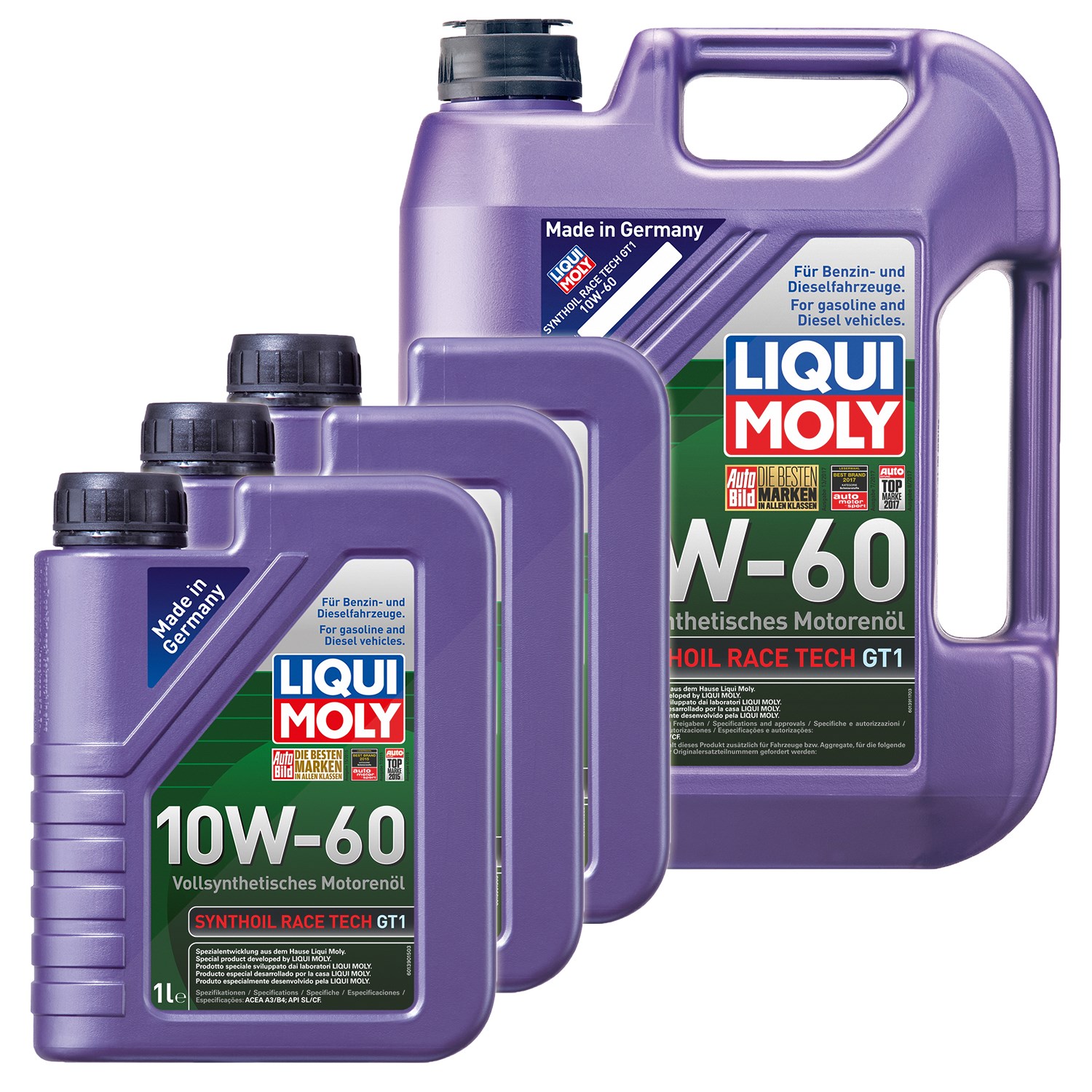 Liqui Moly 8 L Synthoil Race Tech GT1 10W-60 [Hersteller-Nr. 10804533]