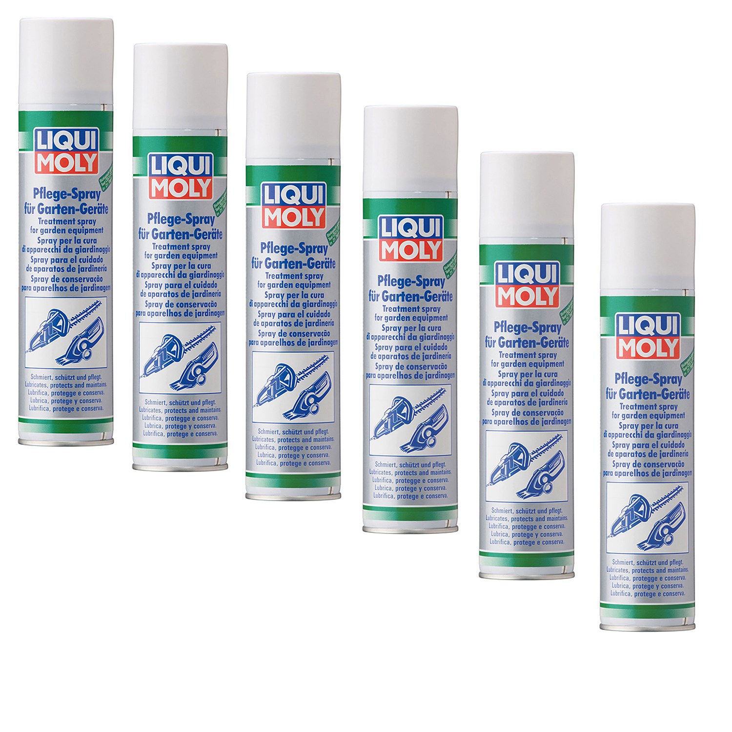 Liqui Moly 6x 300ml Pflege-Spray für Garten-Geräte [Hersteller-Nr. 1615]
