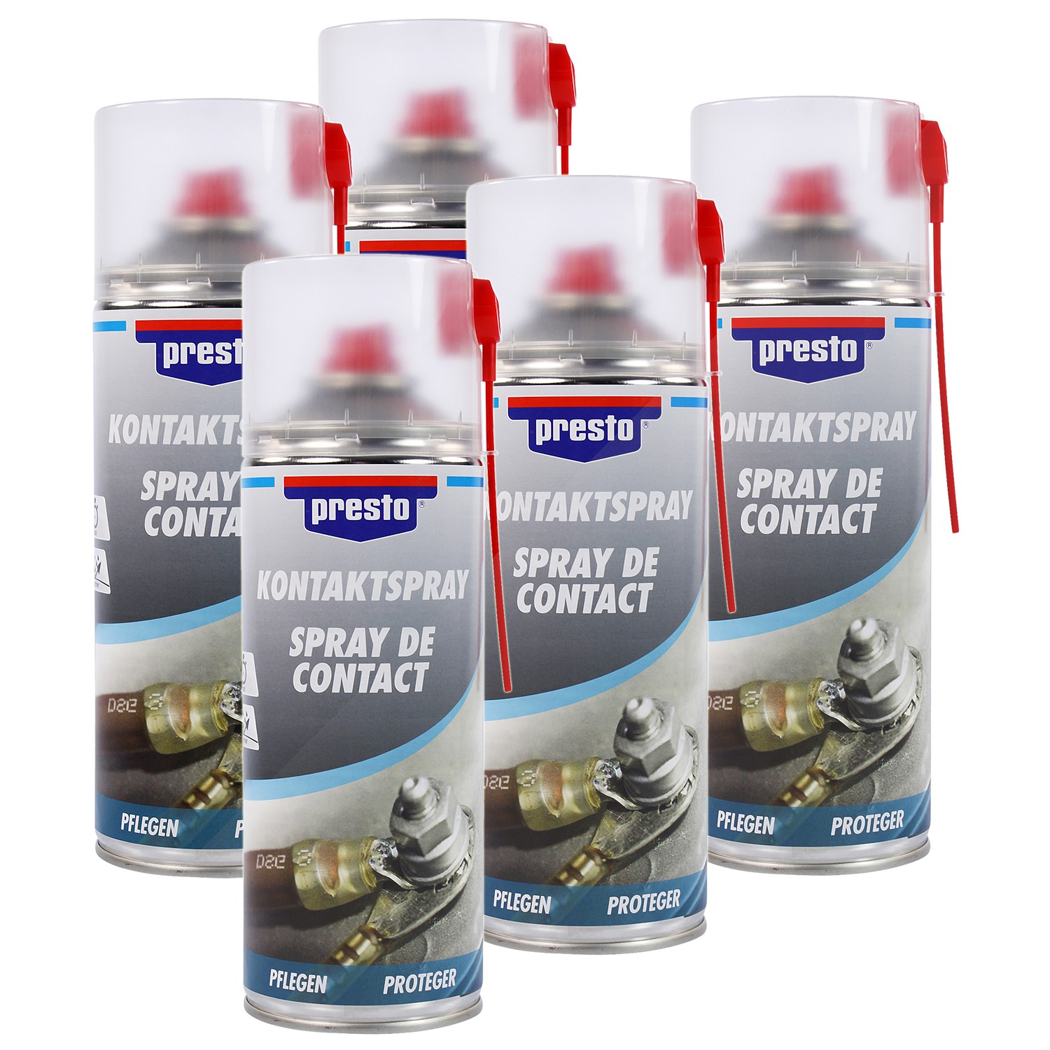 Presto 5x 400ml Kontaktspray [Hersteller-Nr. 157141]
