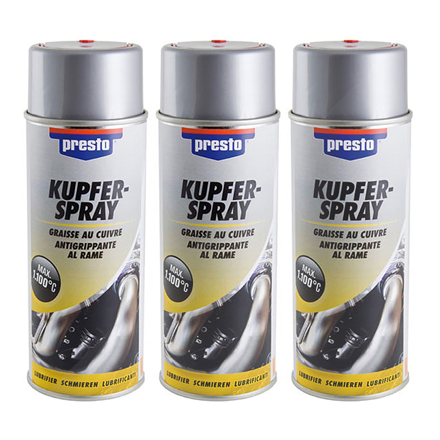 Presto 3x 400ml Kupfer-Spray [Hersteller-Nr. 306383]