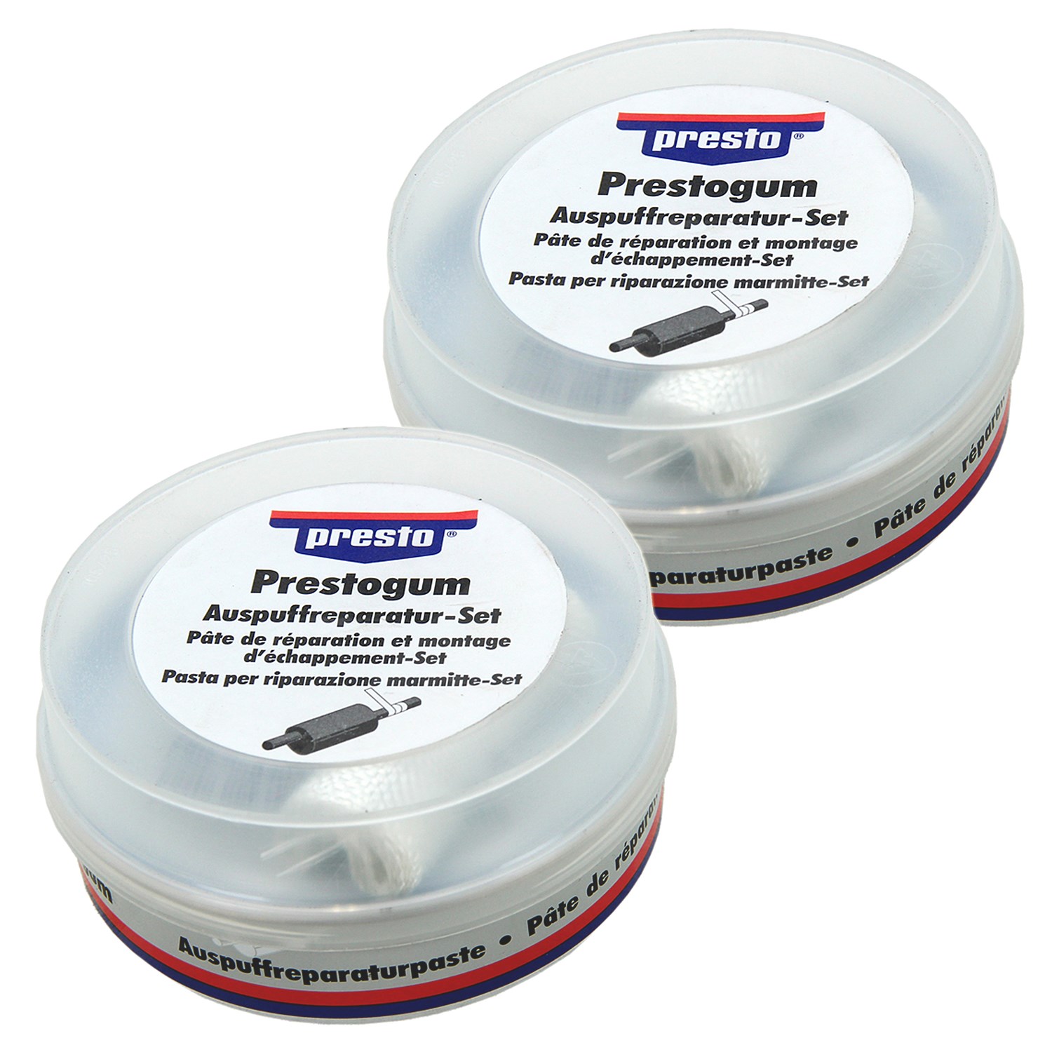 Presto 2x Auspuff-Reparatur-Set [Hersteller-Nr. 603109]