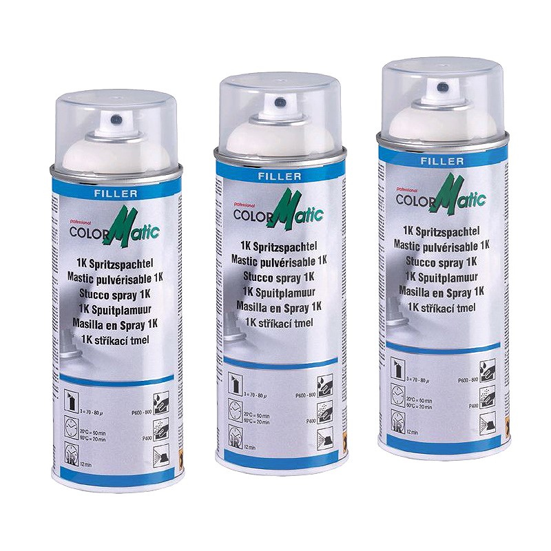 Colormatic 3x 400ml 1K Spritzspachtel [Hersteller-Nr. 856570]