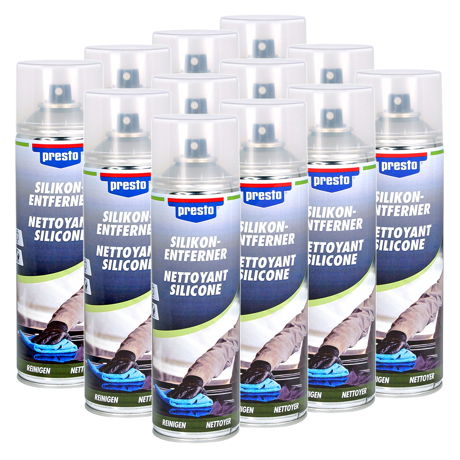 Presto 12x 500ml Silikonentferner [Hersteller-Nr. 458668]