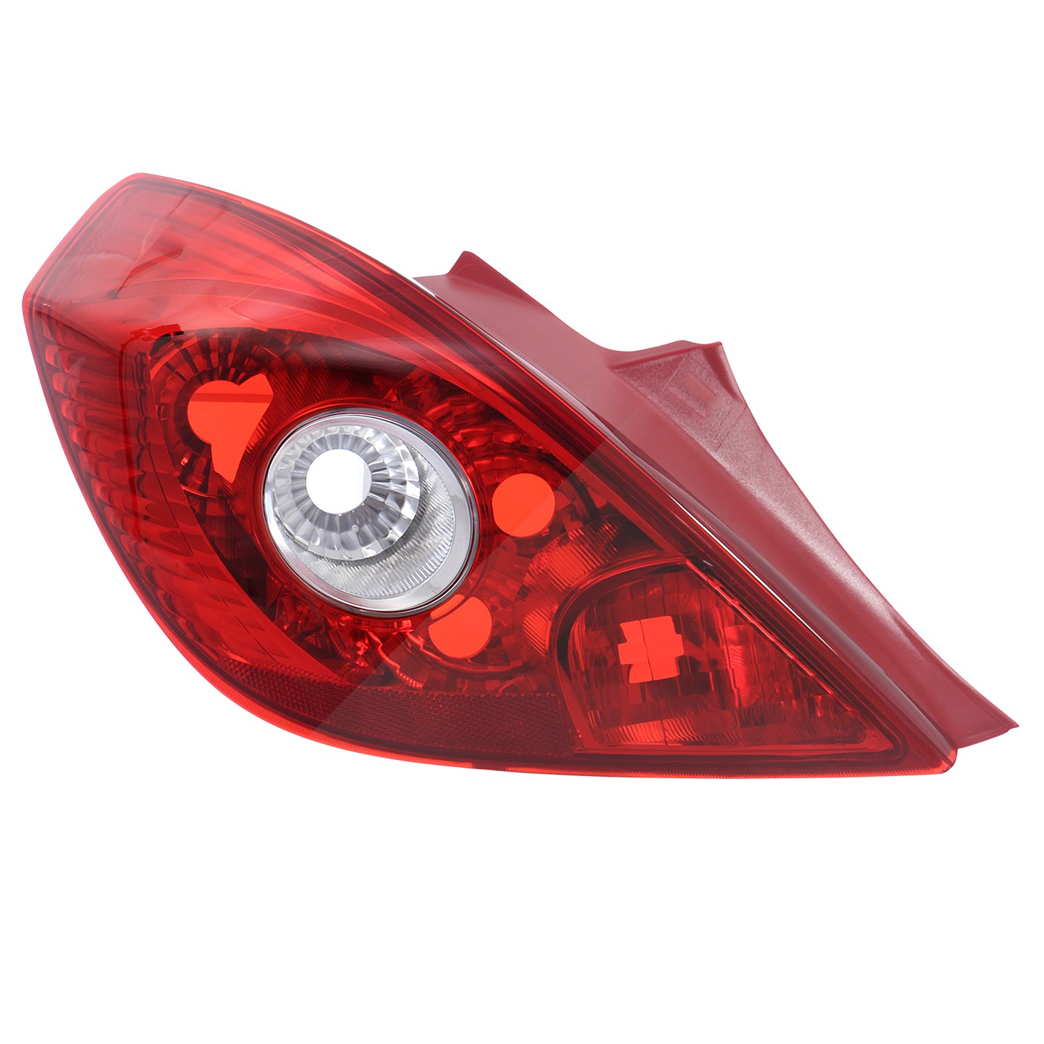 Bestprice Heckleuchte rot/weiß ohne Lampenträger [Hersteller-Nr. 31474915] für Opel