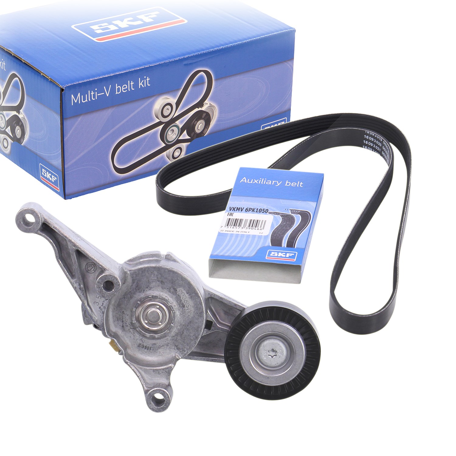 Skf Keilrippenriemensatz [Hersteller-Nr. VKMA31054] für Skoda, VW, Seat, Audi