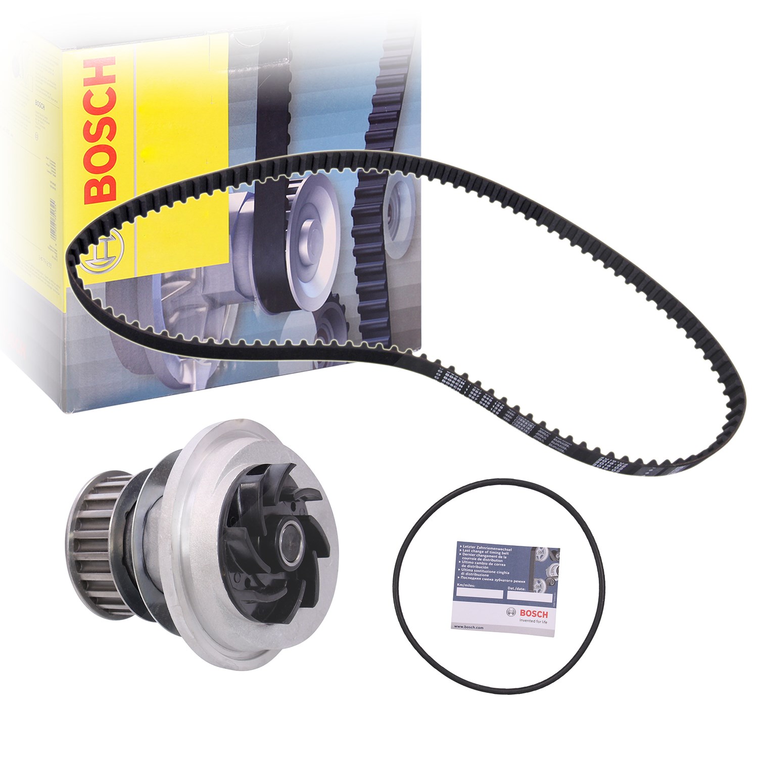 Bosch Zahnriemensatz + Wasserpumpe [Hersteller-Nr. 1987948737] für Opel, Vauxhall