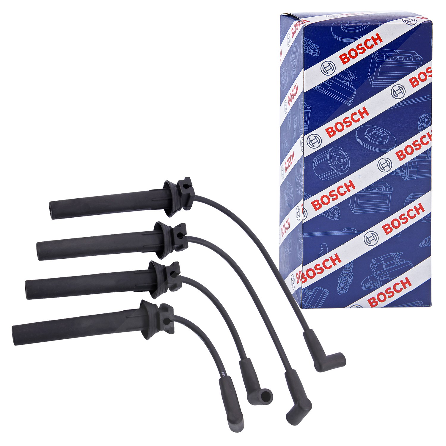 Bosch Zündleitungssatz 4-teilig [Hersteller-Nr. 0986357192] für Mini