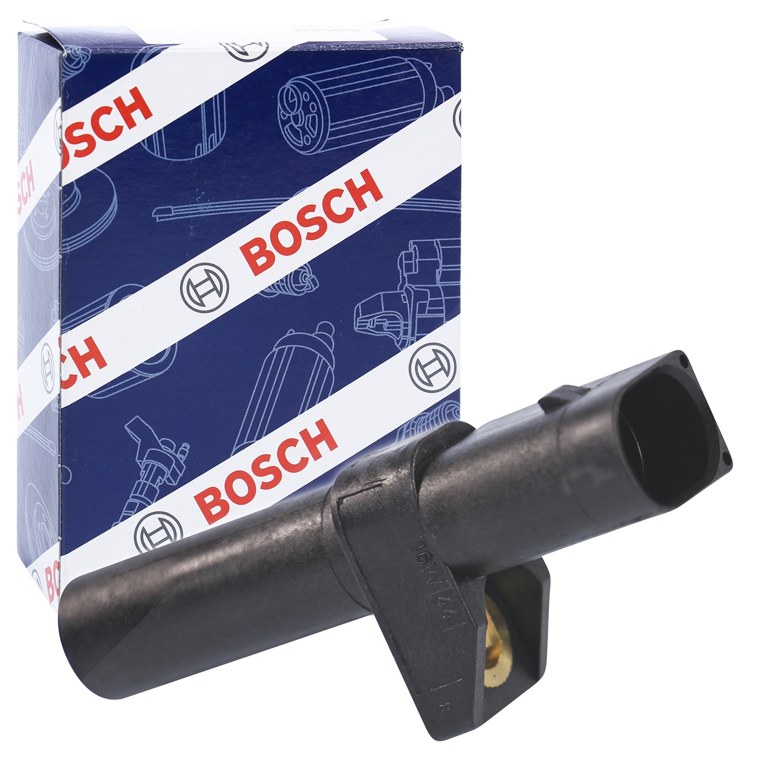 Bosch Kurbelwellensensor [Hersteller-Nr. 0261210170] für Chrysler, Mercedes-Benz, Mitsubishi, Dodge, Jeep, Smart, Maybach