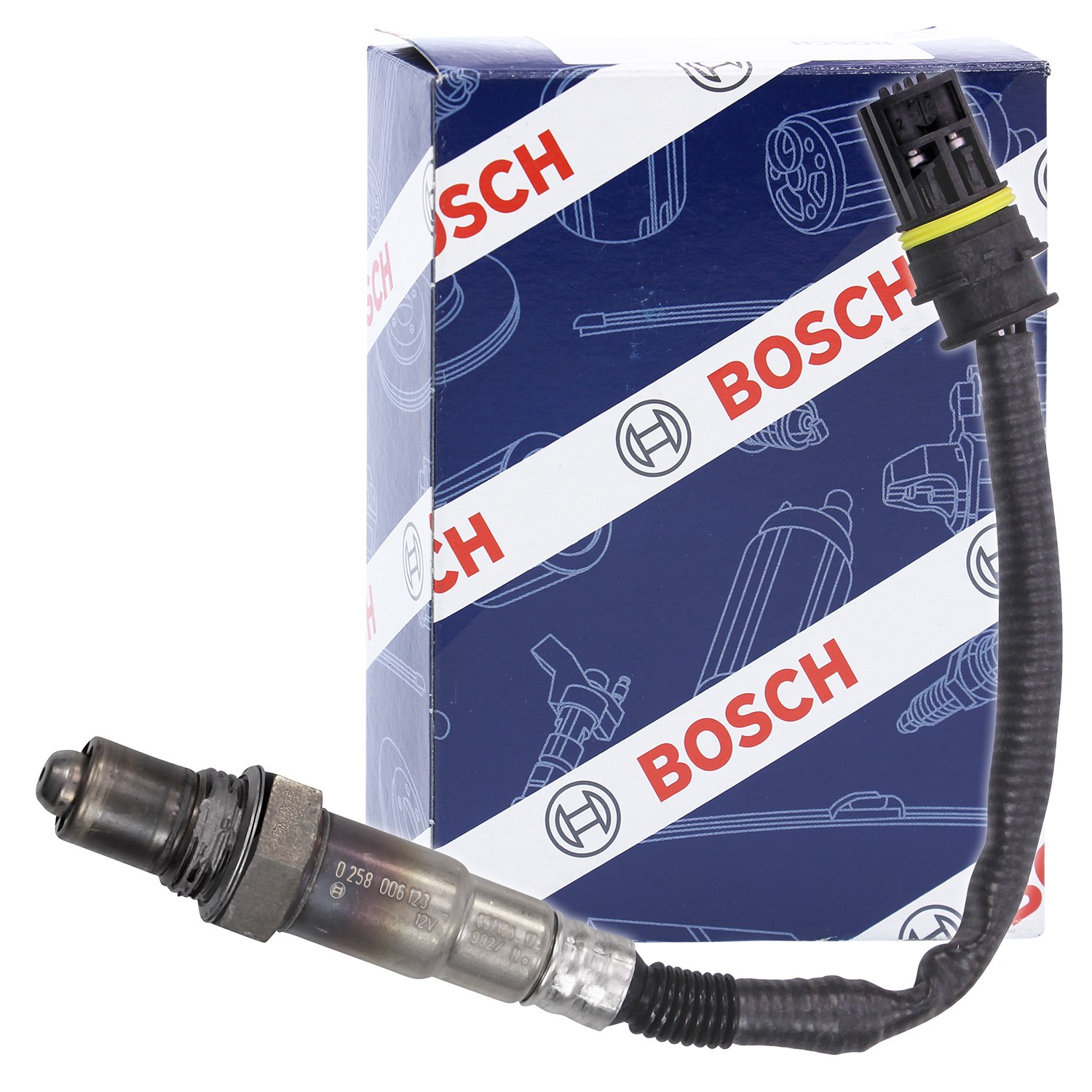 Bosch Lambdasonde [Hersteller-Nr. 0258006123] für Mercedes-Benz, Chrysler