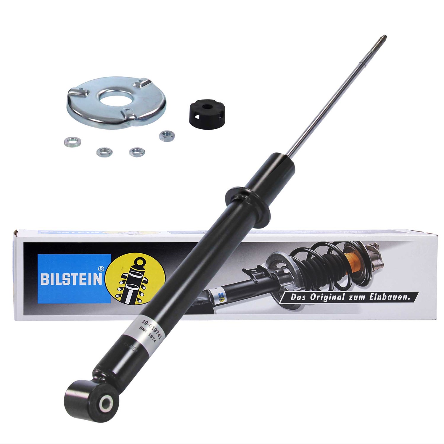 Bilstein 1x Stoßdämpfer Hinterachse, Gasdruck [Hersteller-Nr. 19-019741] für VW, Seat