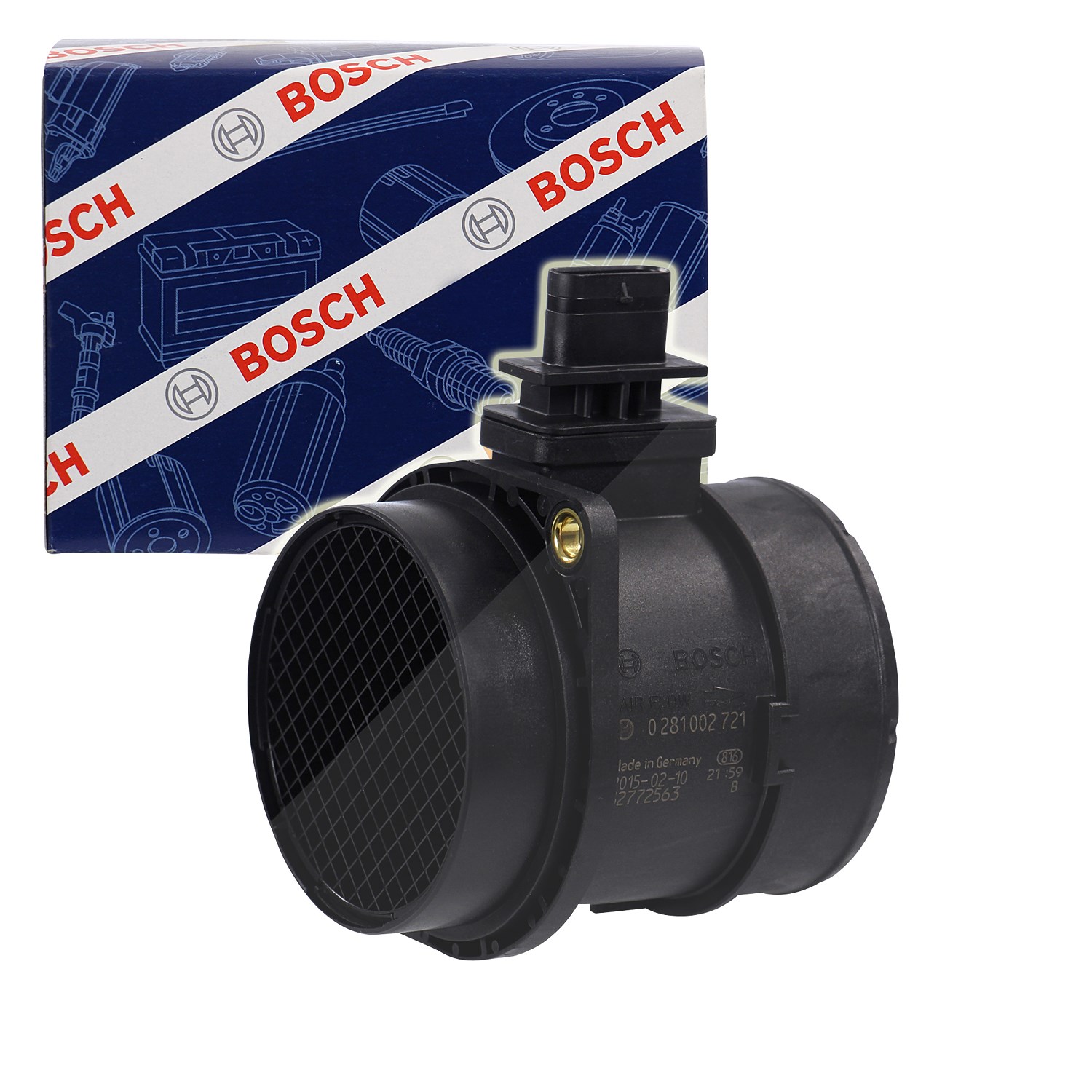 Bosch Luftmassenmesser [Hersteller-Nr. 0281002721] für Kia, Hyundai