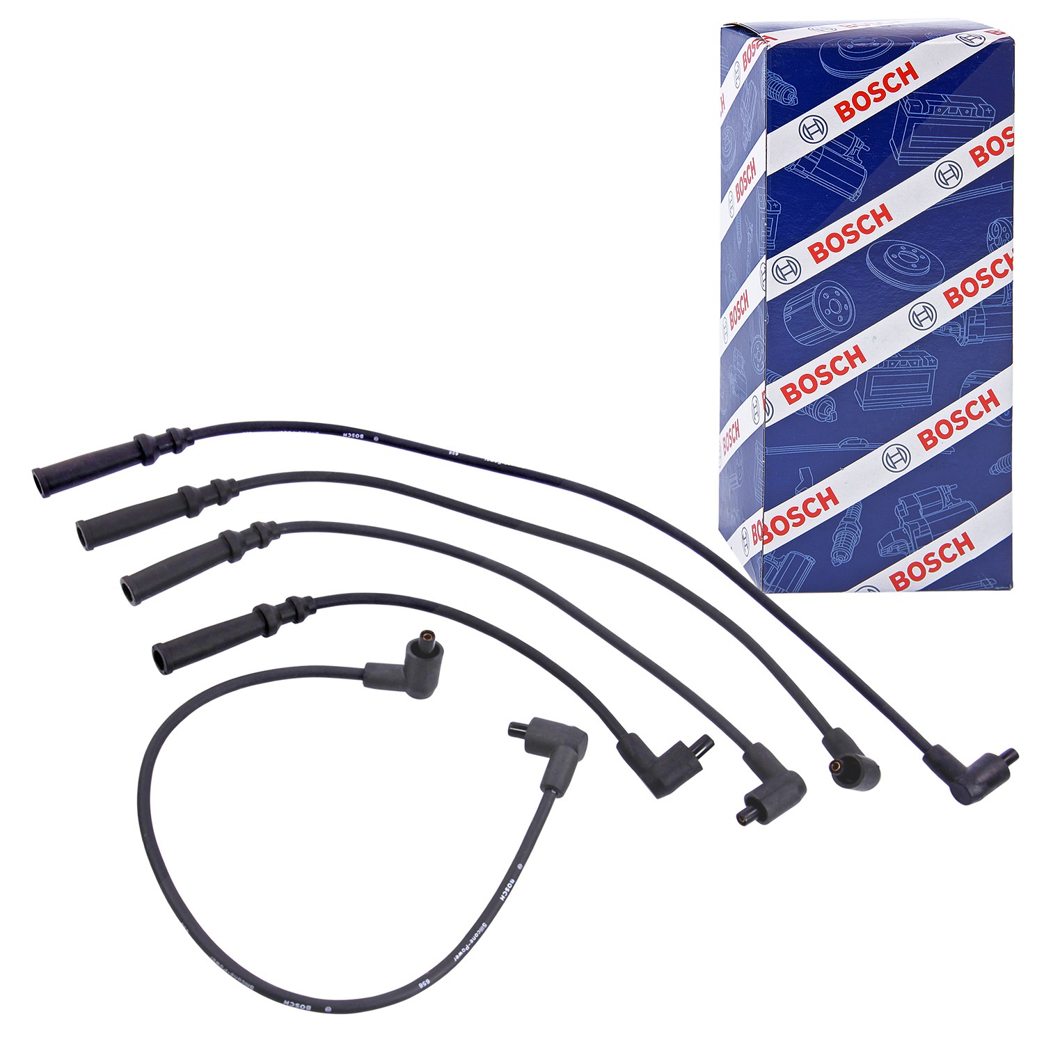 Bosch Zündleitungssatz 5-teilig [Hersteller-Nr. 0986356847] für Volvo