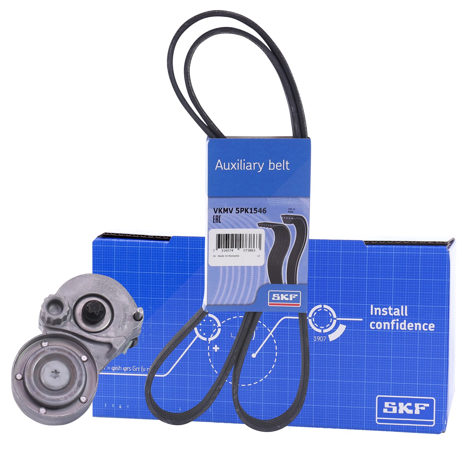 Skf Keilrippenriemensatz [Hersteller-Nr. VKMA35260] für Vauxhall, Alfa Romeo, Opel, Fiat